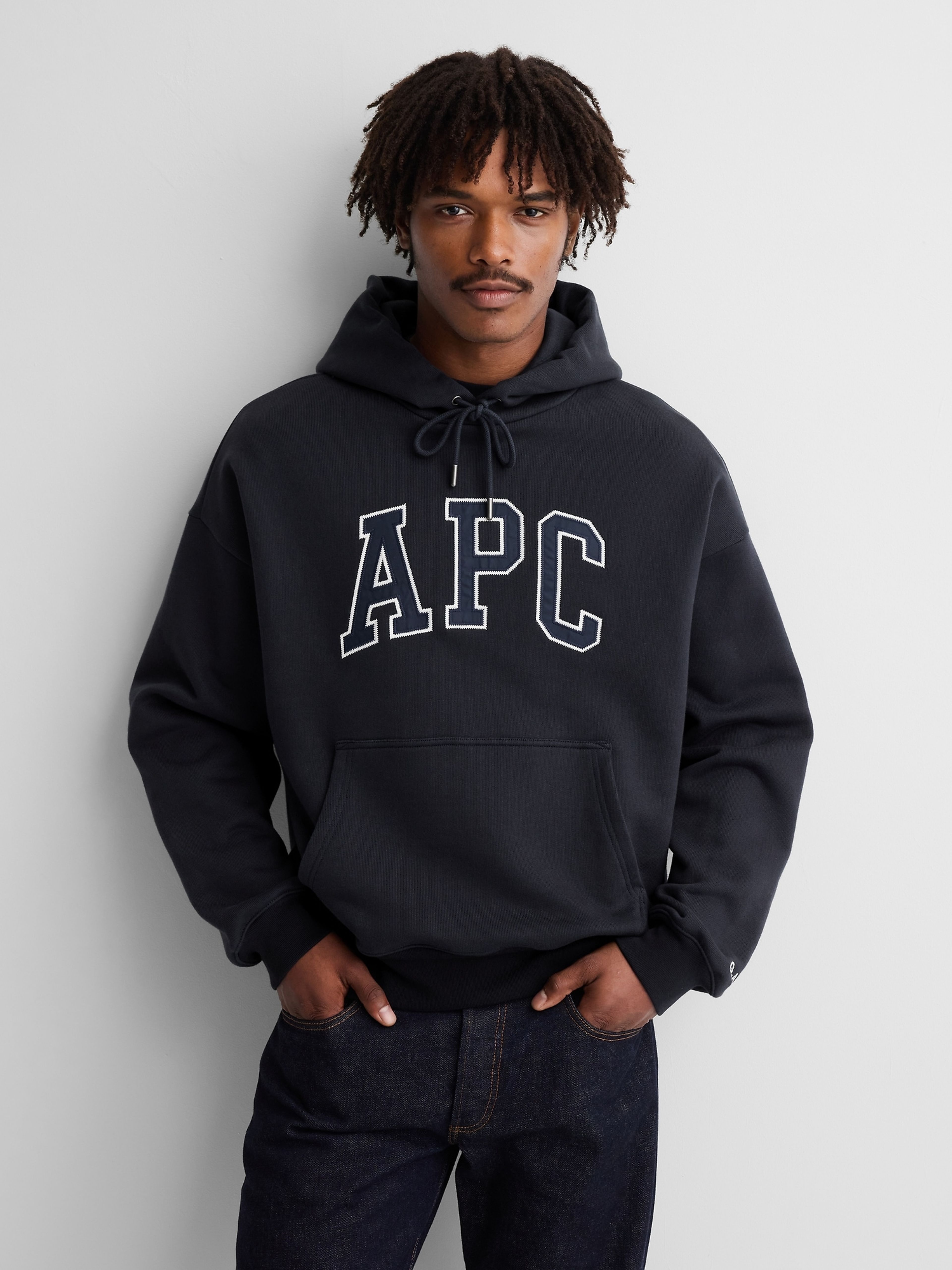 Sweatshirt Extra Heavyweight Gap × A.P.C. unisex met logo - 001