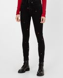Džínsy High Rise Universal Jeggings-Čierna - 001