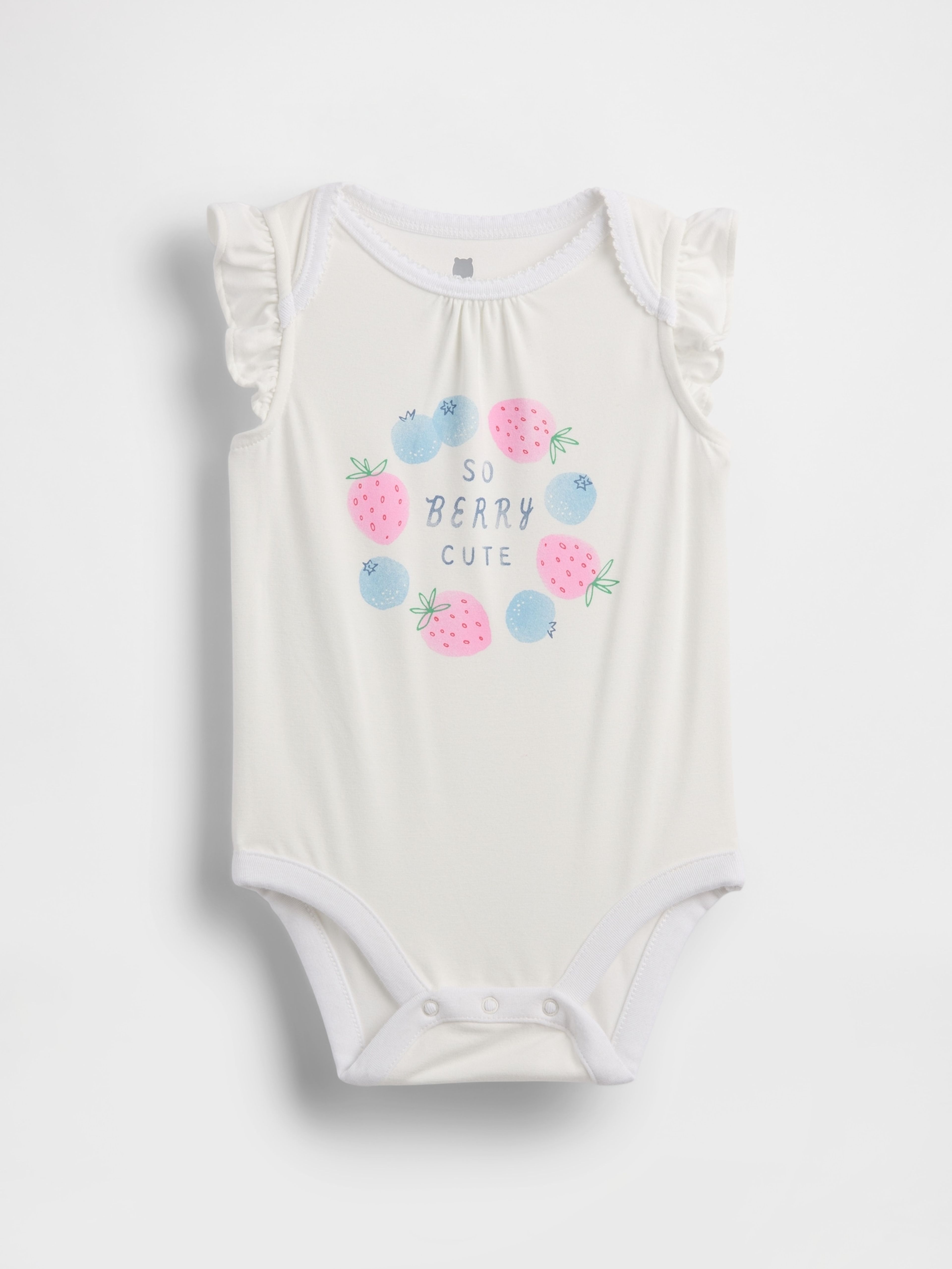 Baby romper met print
