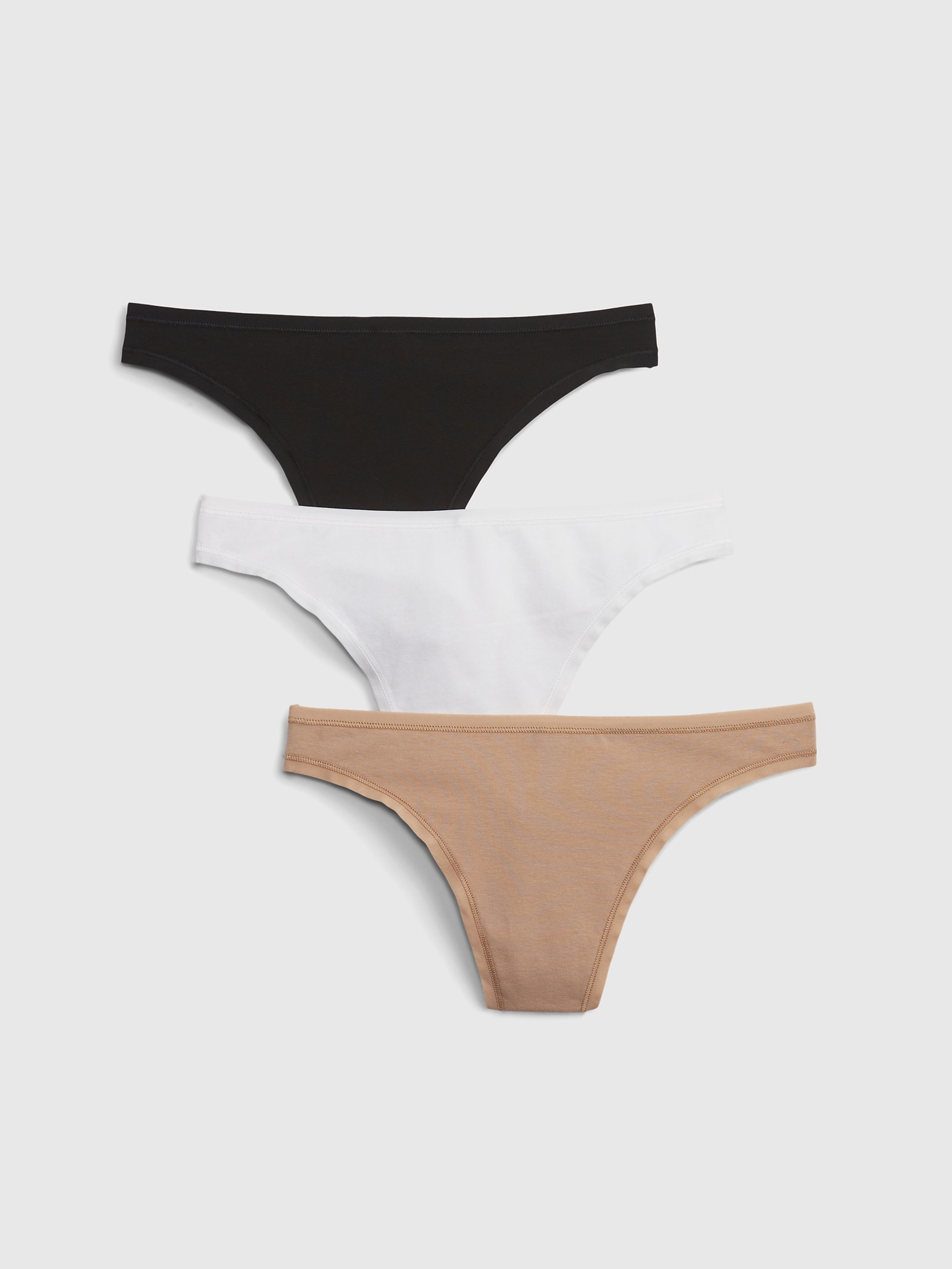 Damen-Tanga, 3er-Pack