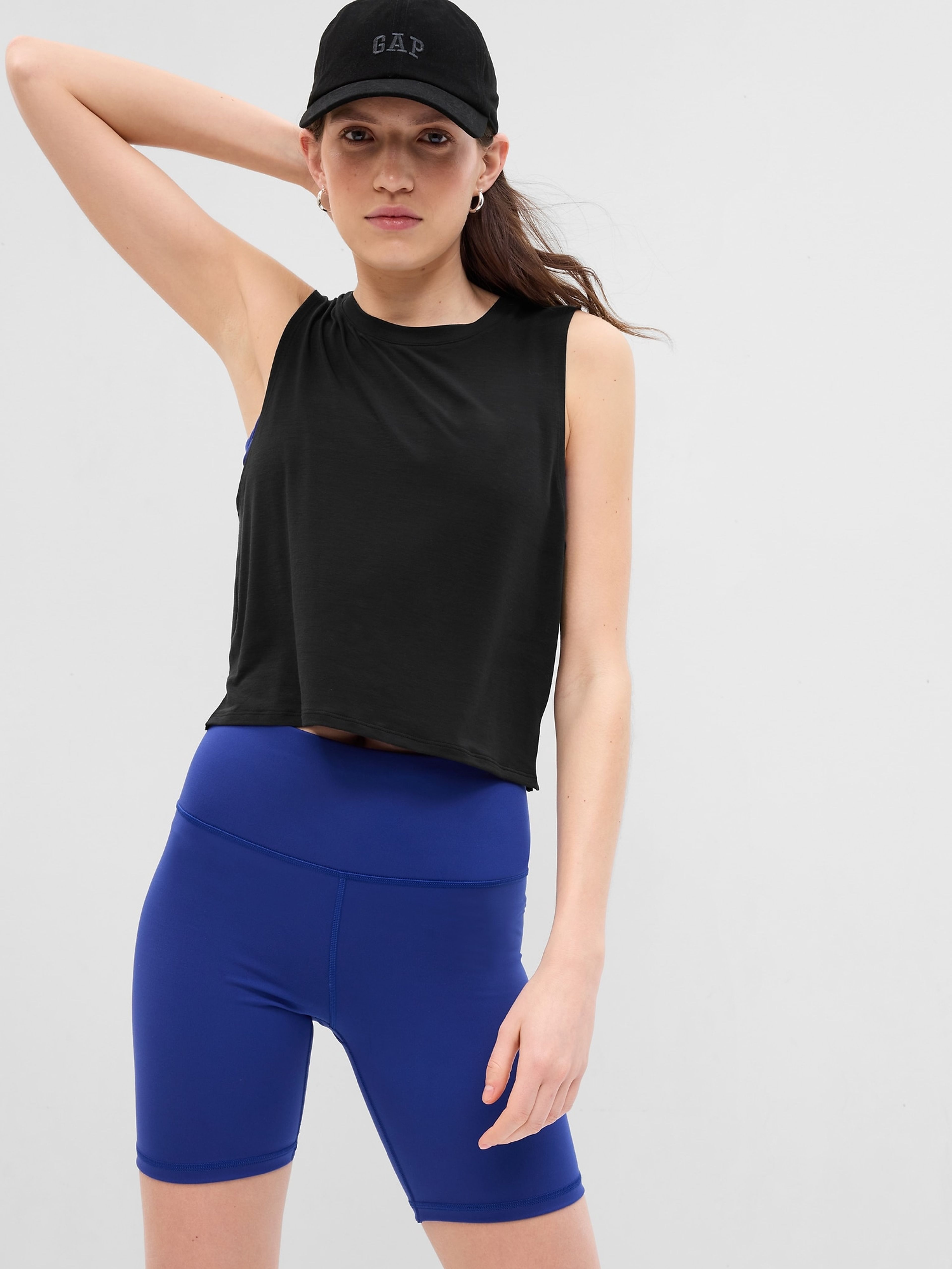 Sportovní crop top GapFit Breathe