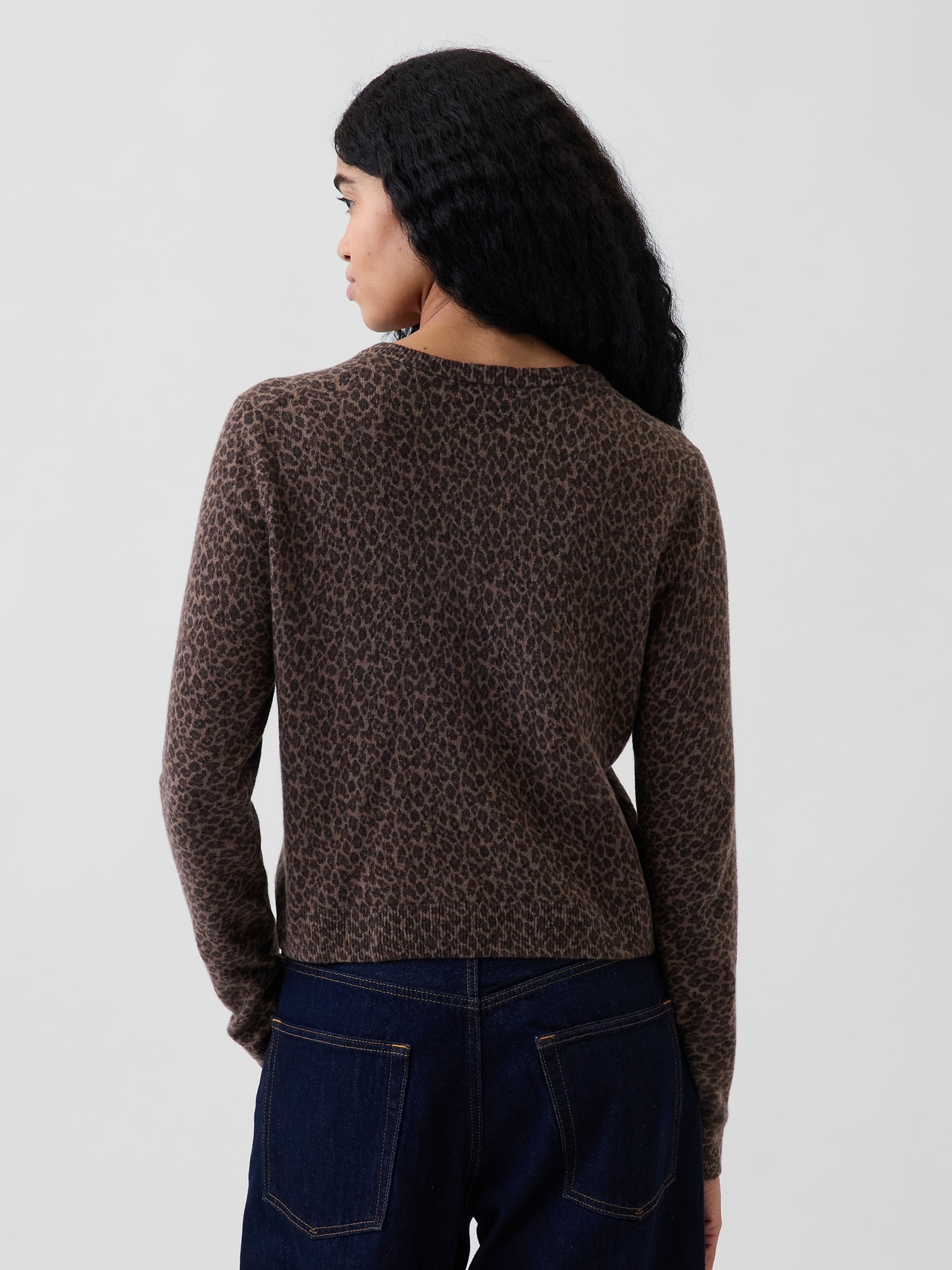 Crop kardigan CashSoft - 003