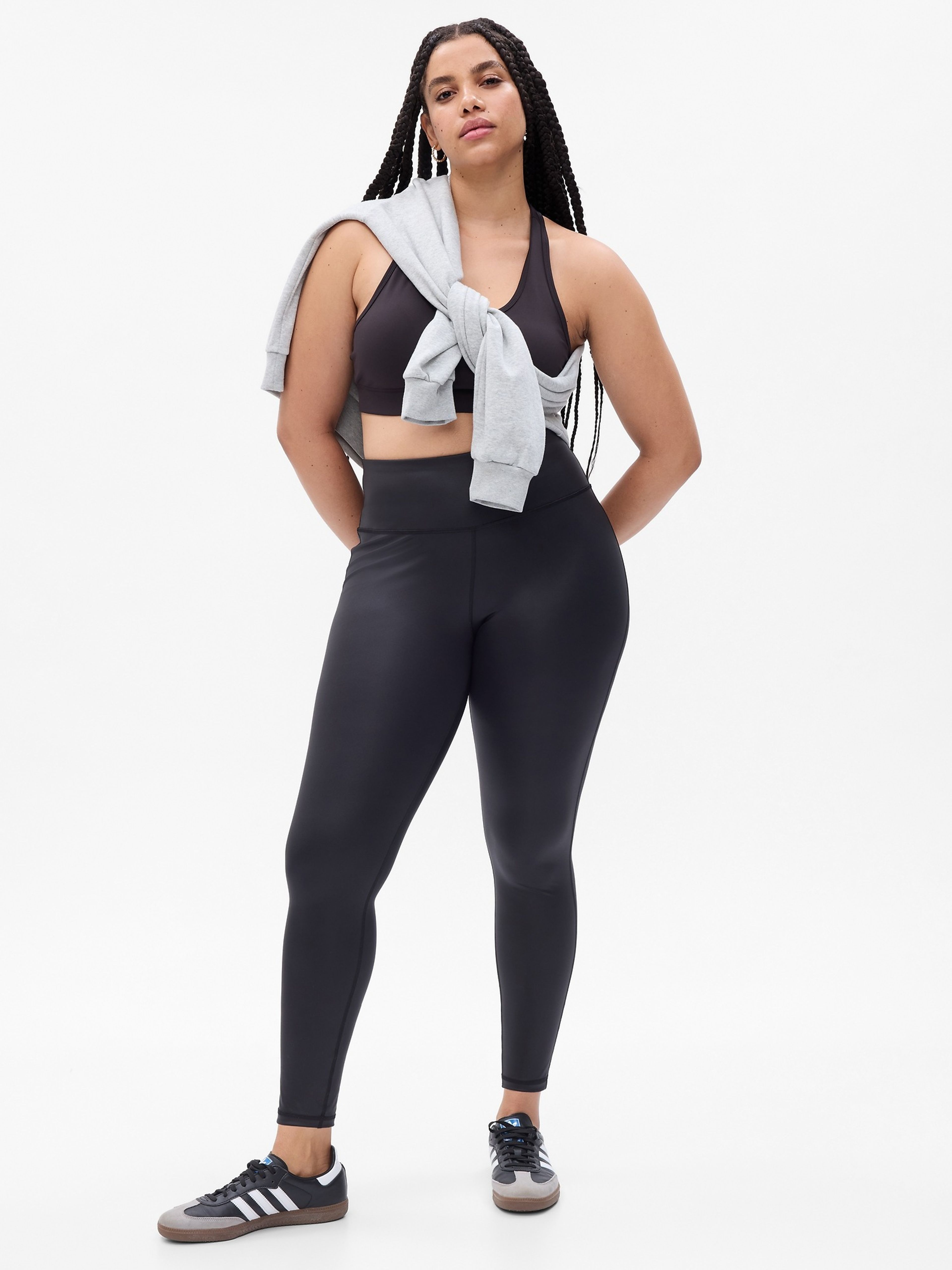 Sportovní legíny GapFit High Rise Recycled Power - 004