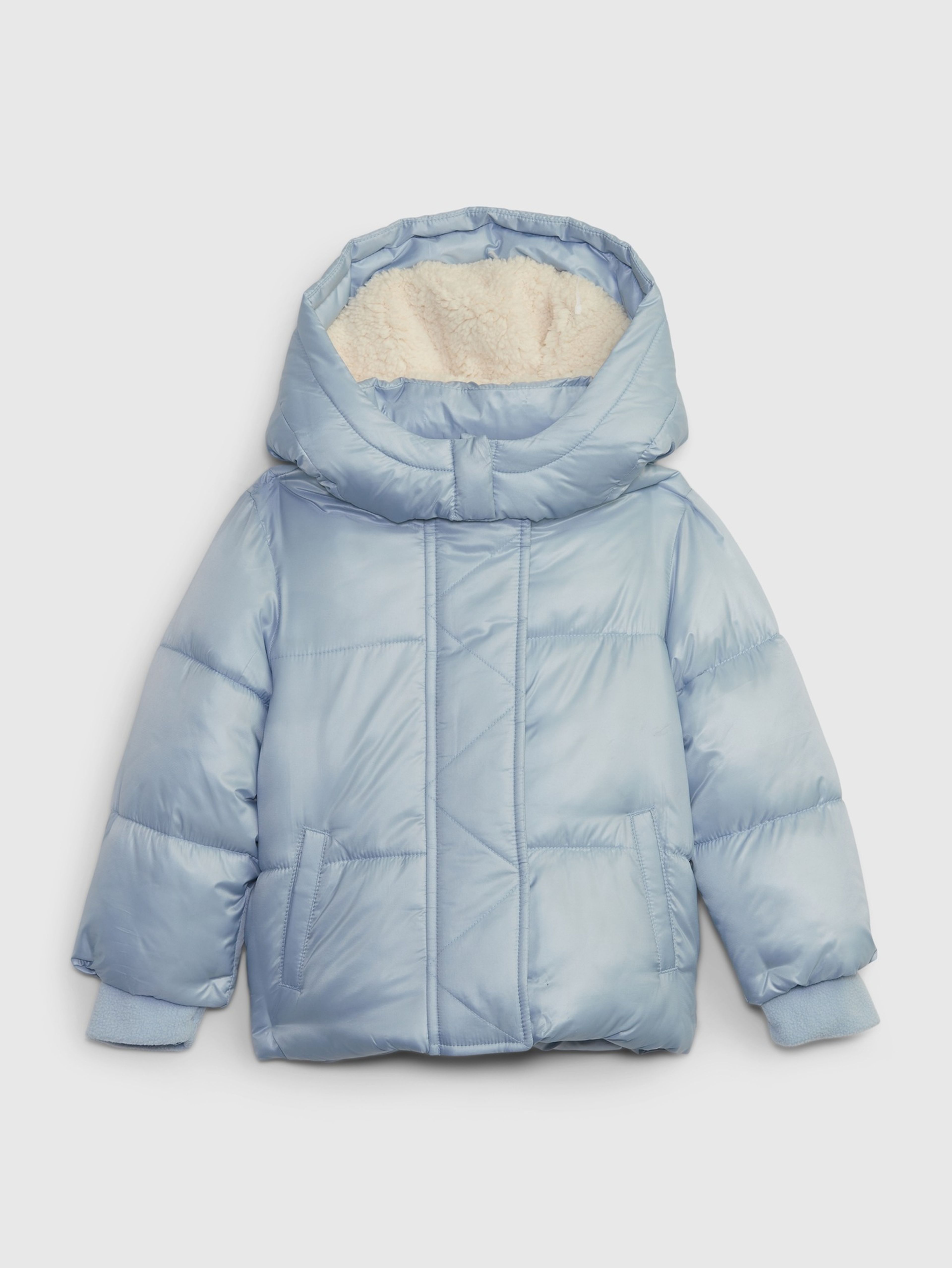 Baby Steppjacke mit Kapuze