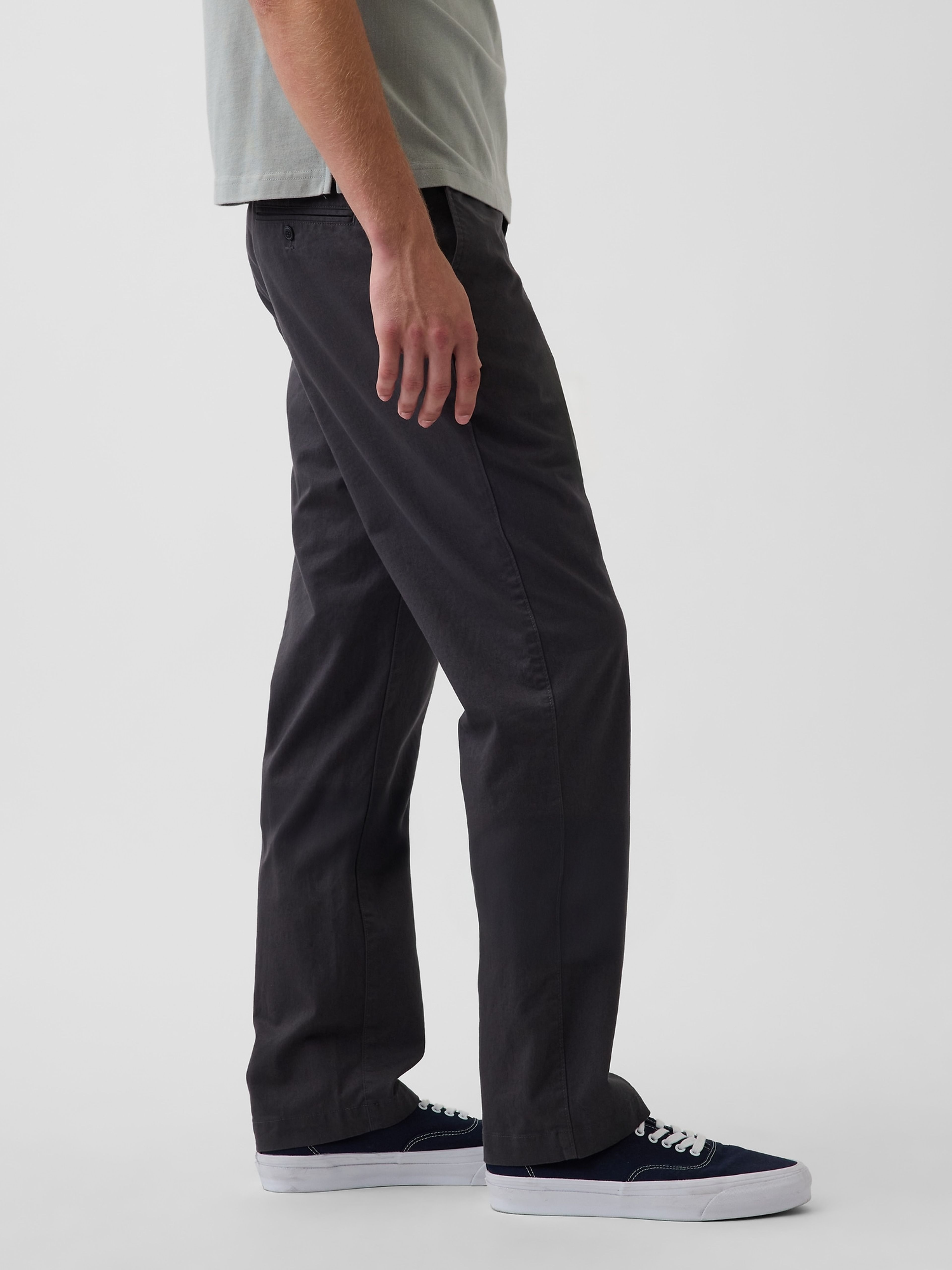 Straight khaki broek - 003