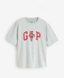 T-shirt Brannan Bear z logo-Szary - 001