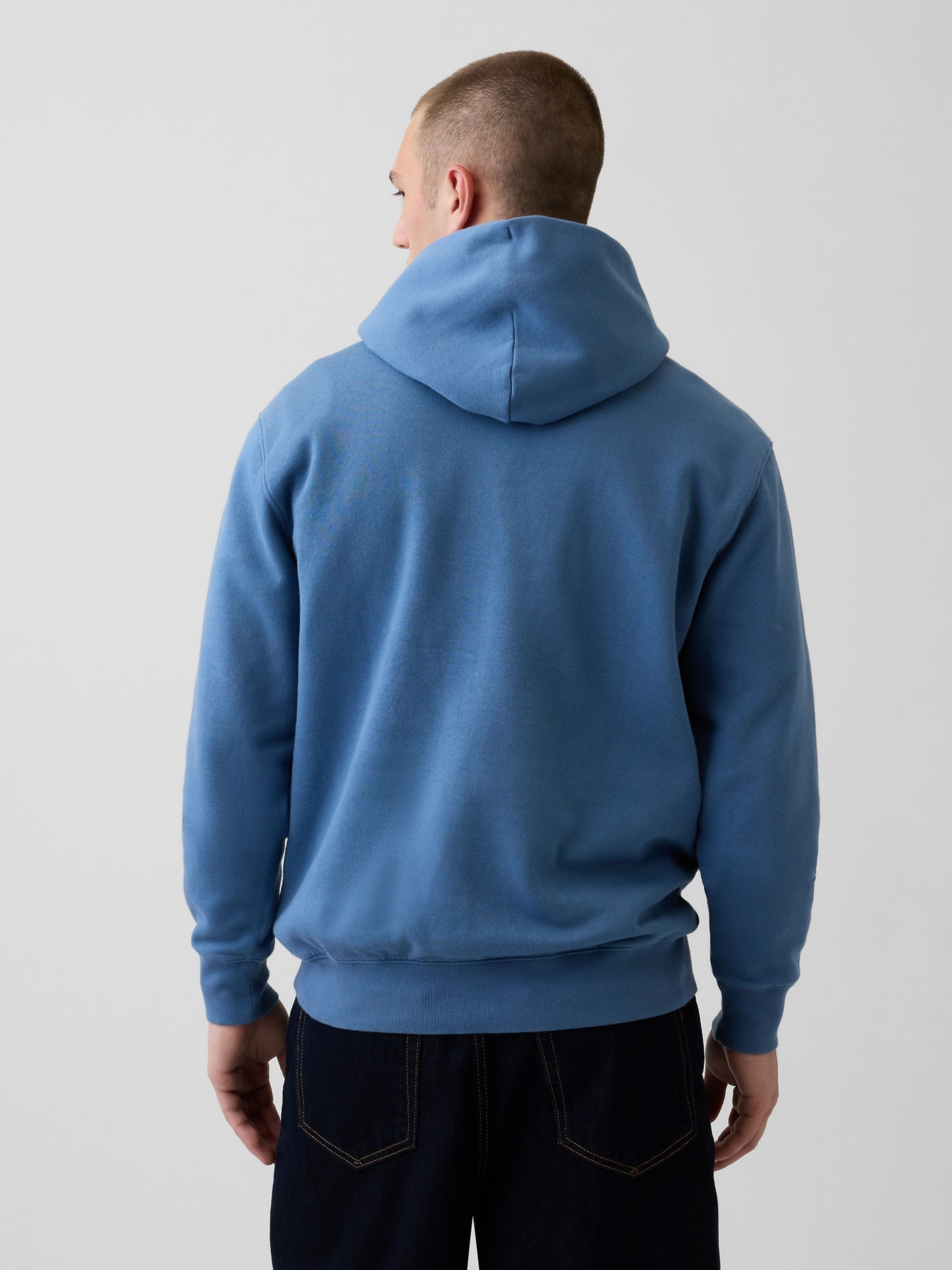 VintageSoft Hoodie unisex mit Logo - 003