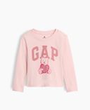 Baby T-Shirt Brannan Bear mit Logo-Rosa - 002