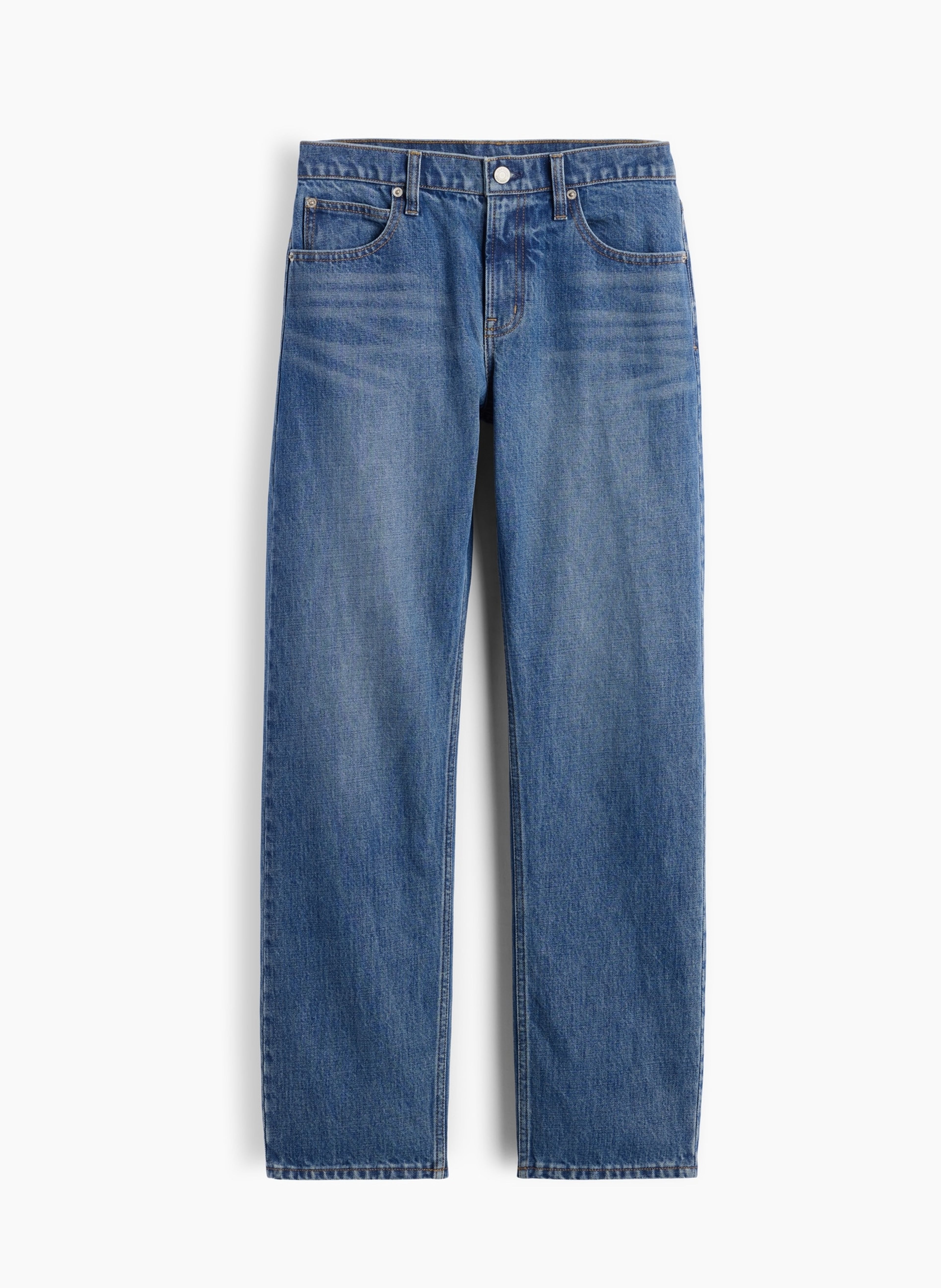 Jean Mid Rise Straight Taper - 007