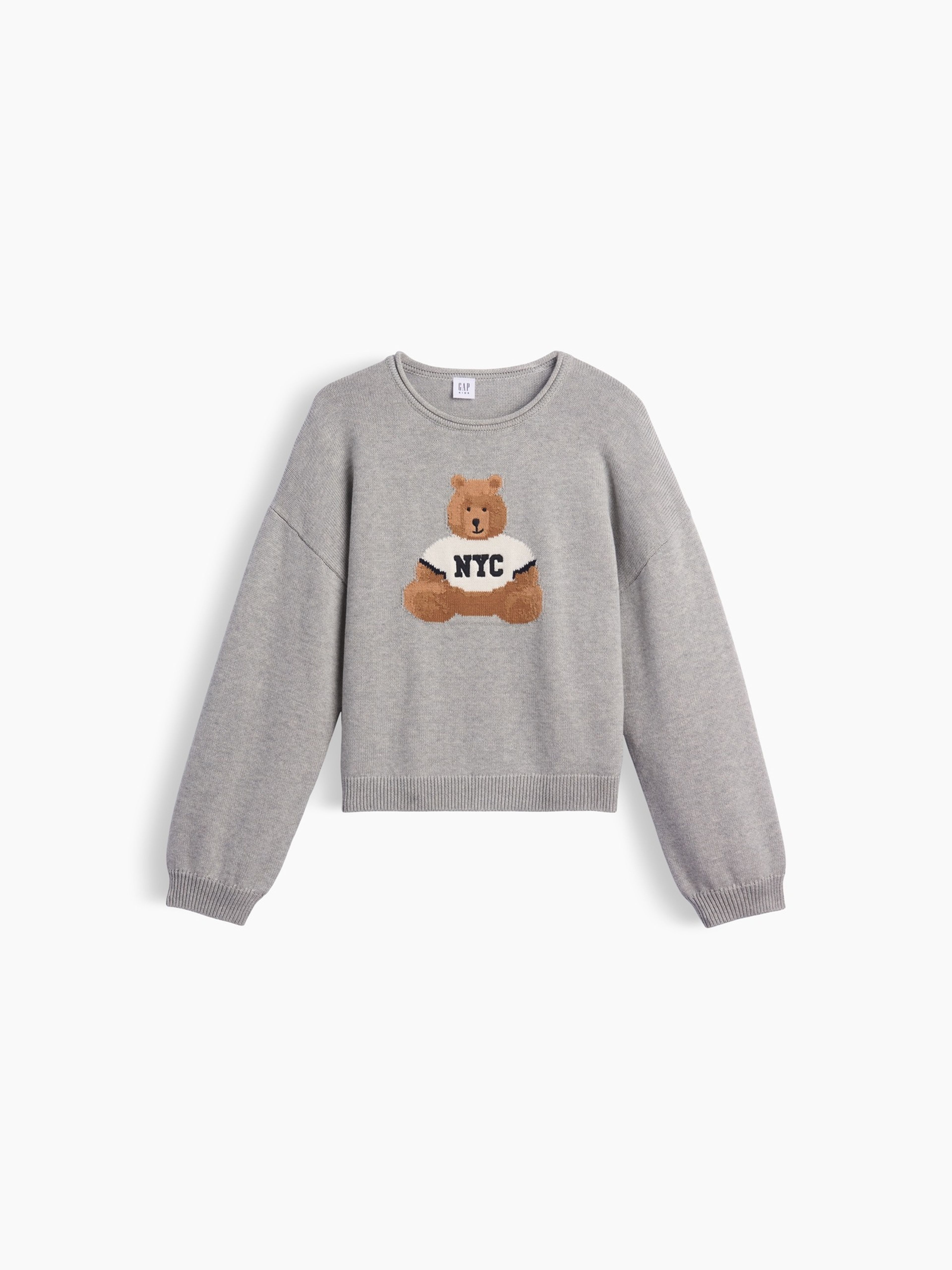 Dziecięcy sweter oversize Brannan Bear - 004