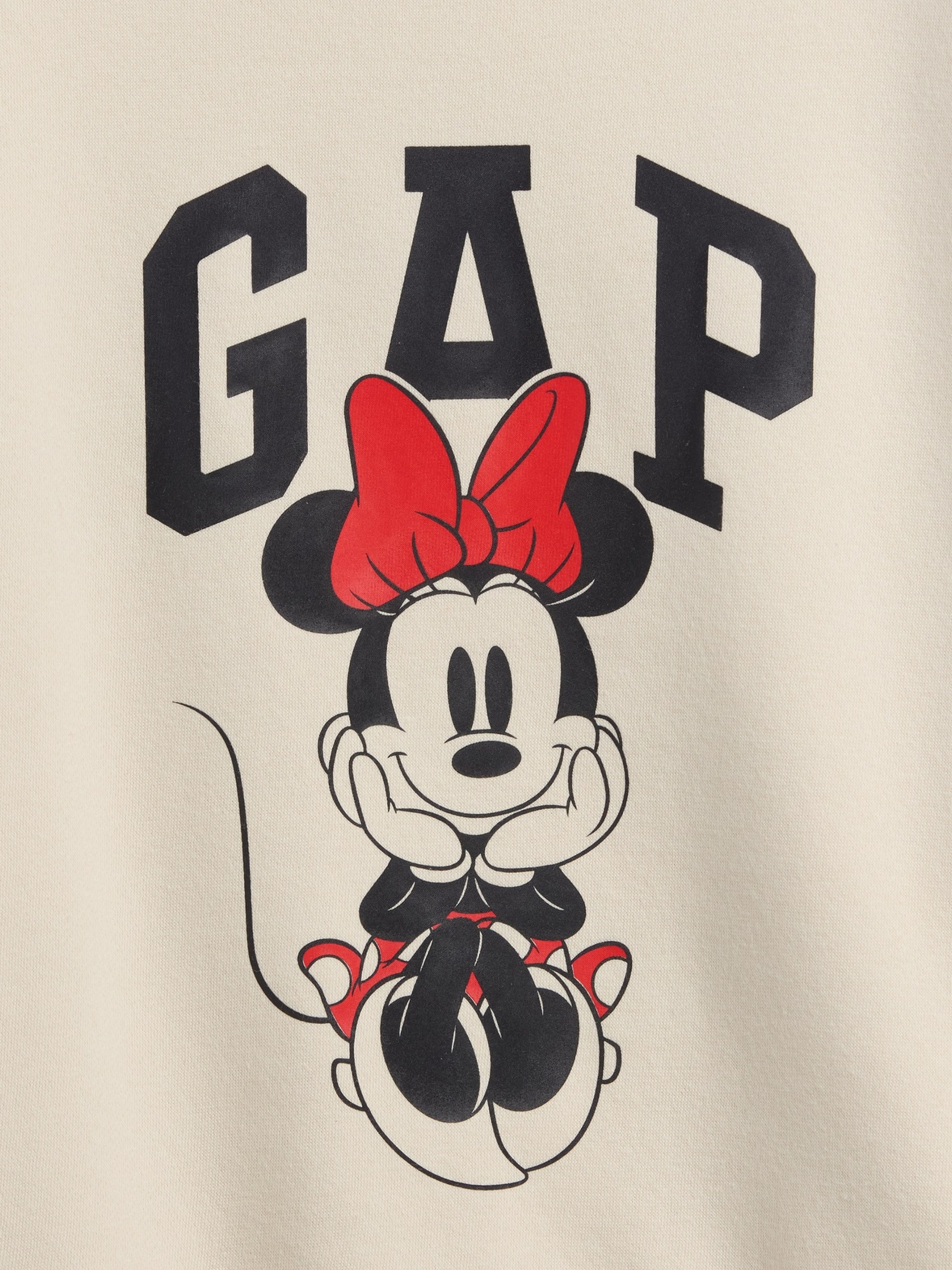 Dětská mikina Gap & Disney Minnie Mouse s logem - 003