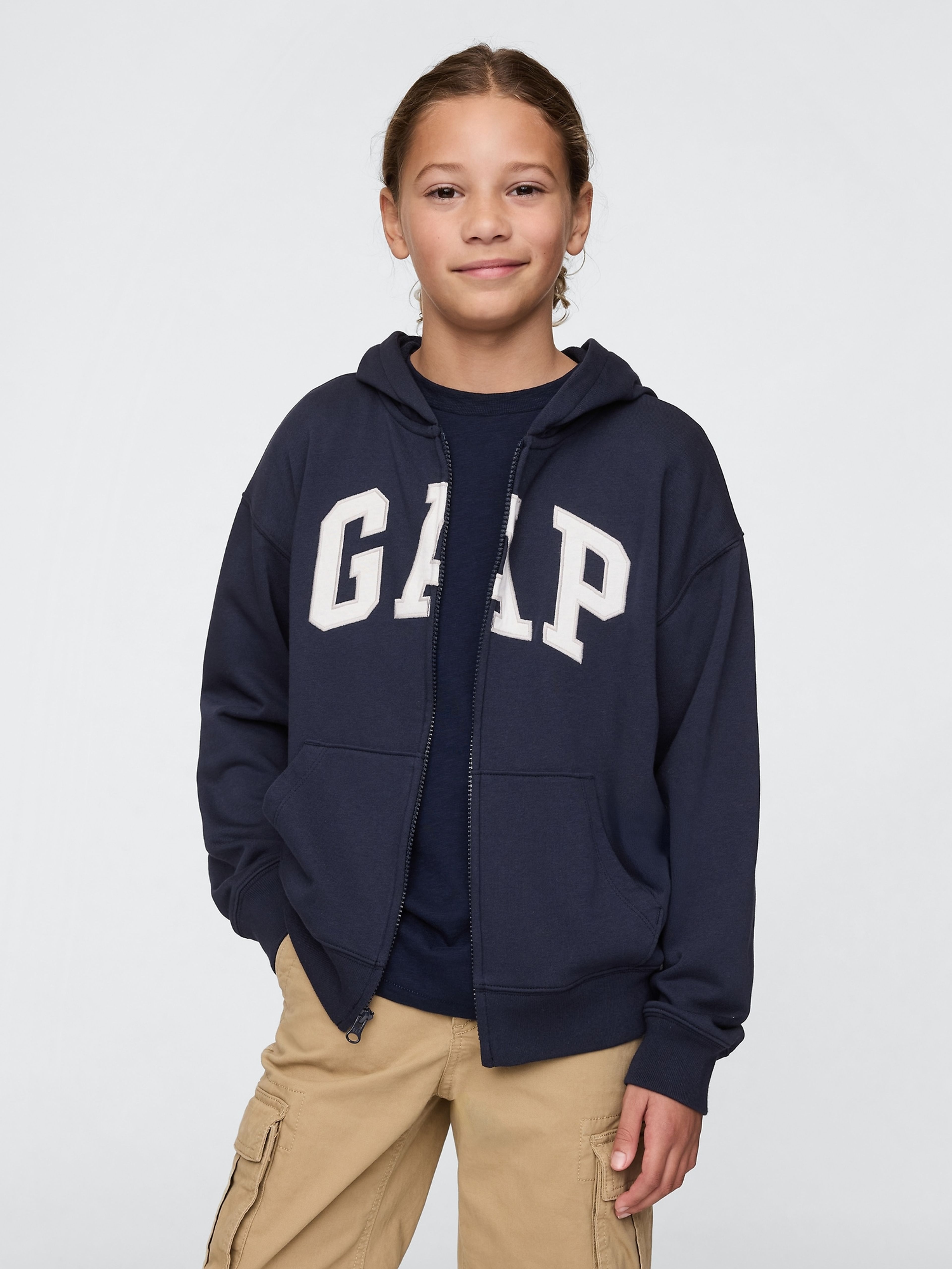 Jungen-Sweatshirt mit Logo