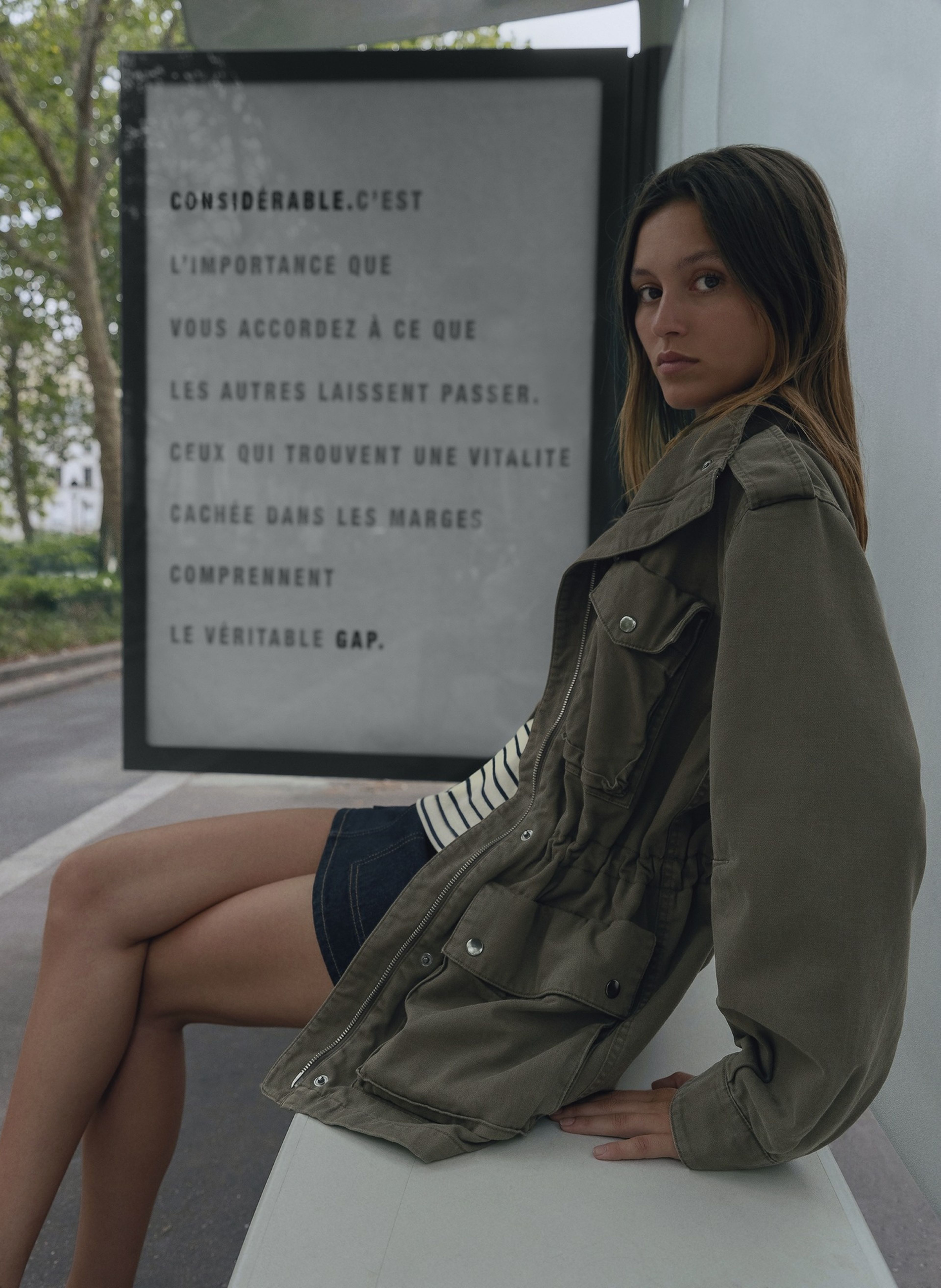 Oversize Utility jack Gap × A.P.C. - 007