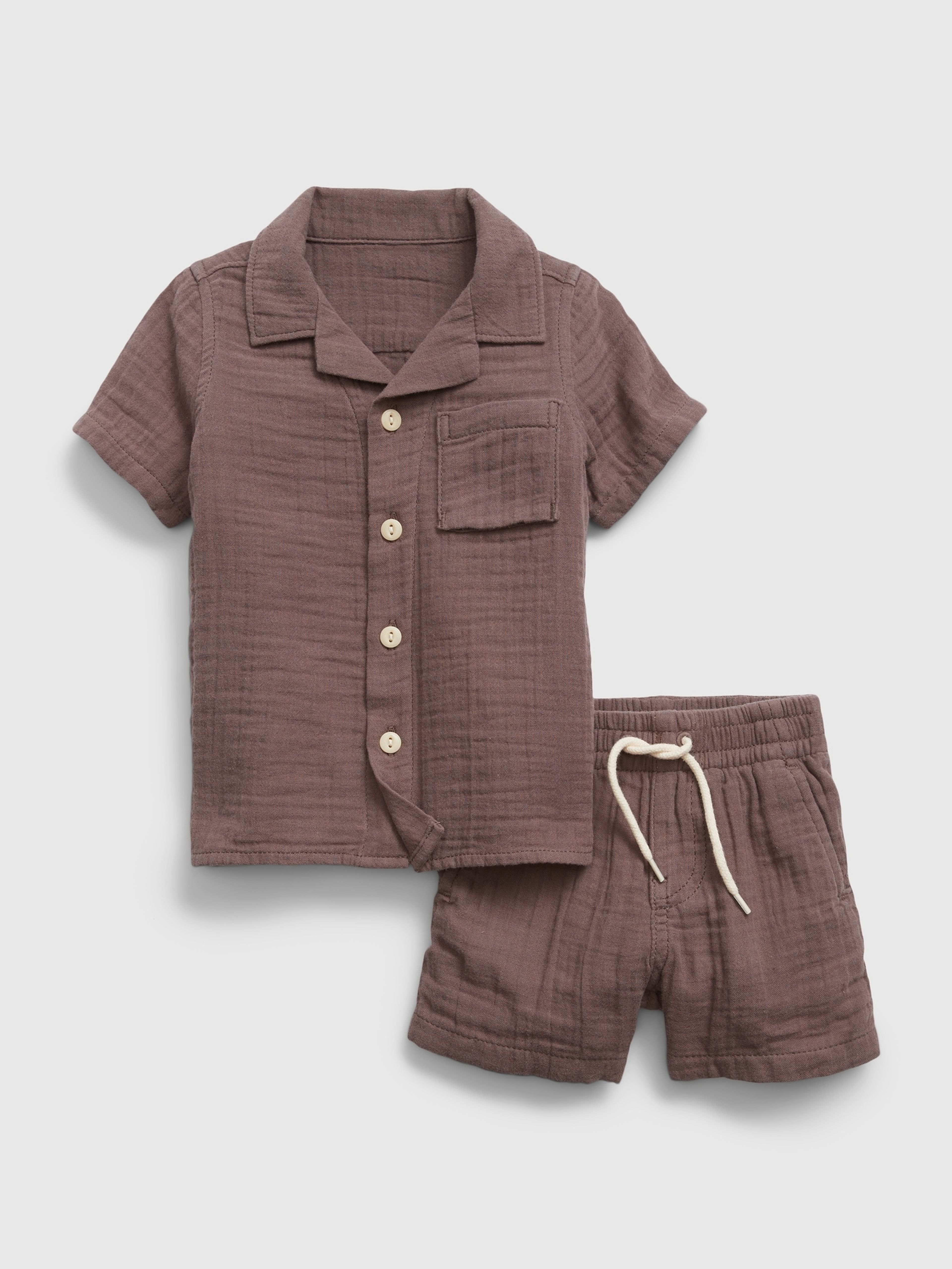 Baby outfit pamut szett