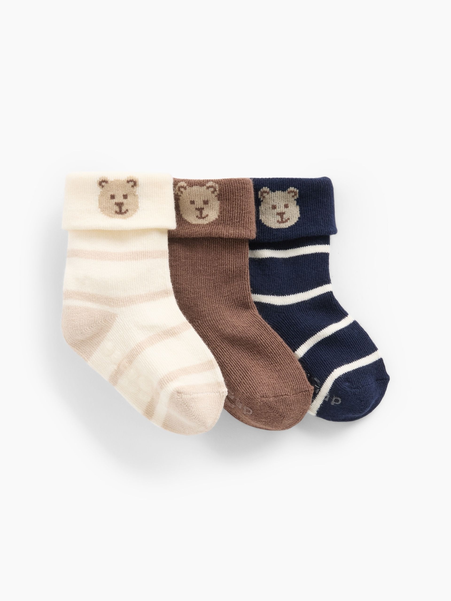 Baby ponožky Brannan Bear 3 páry - 001