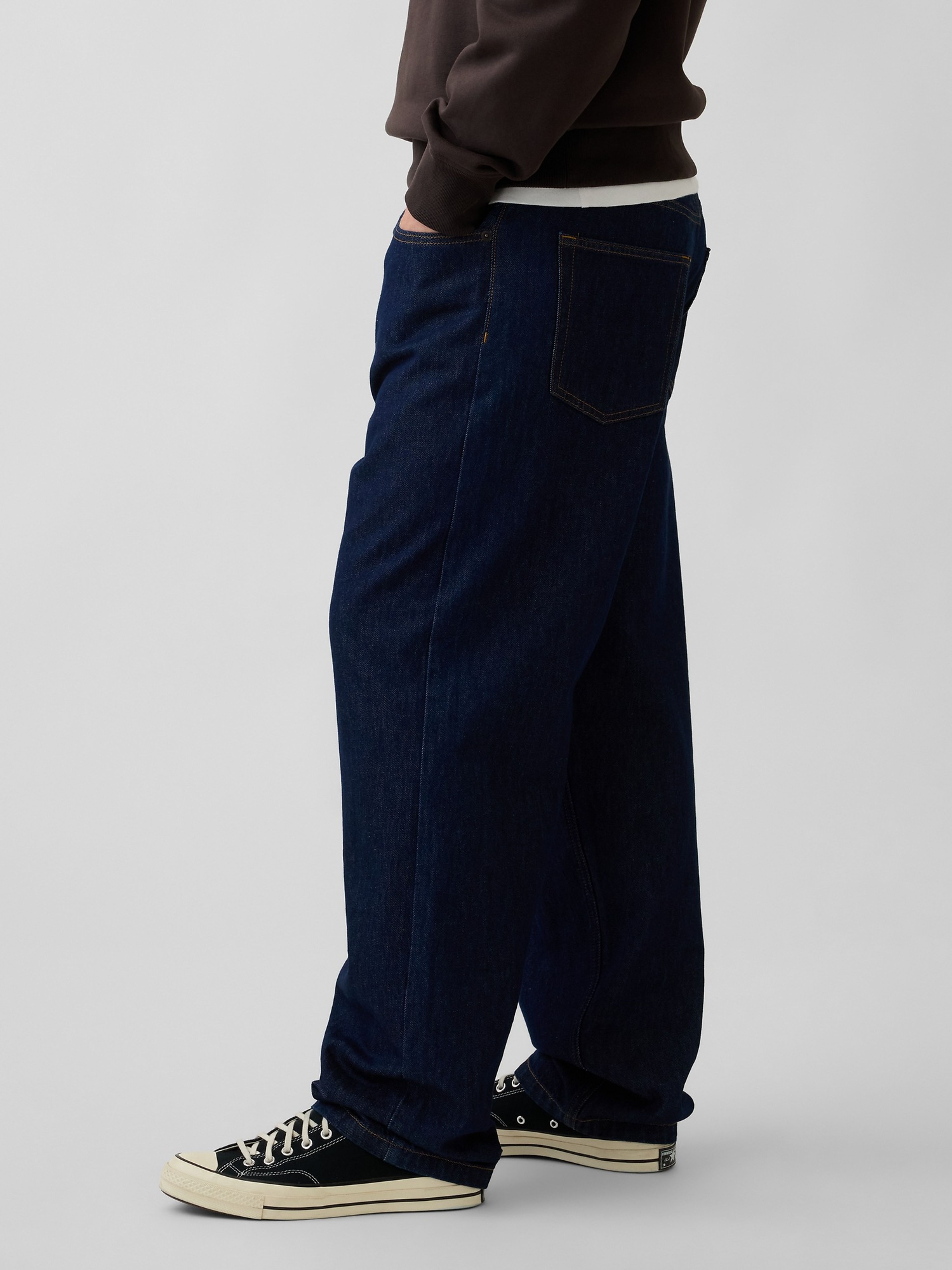 Jeansy Pull-on Baggy - 003