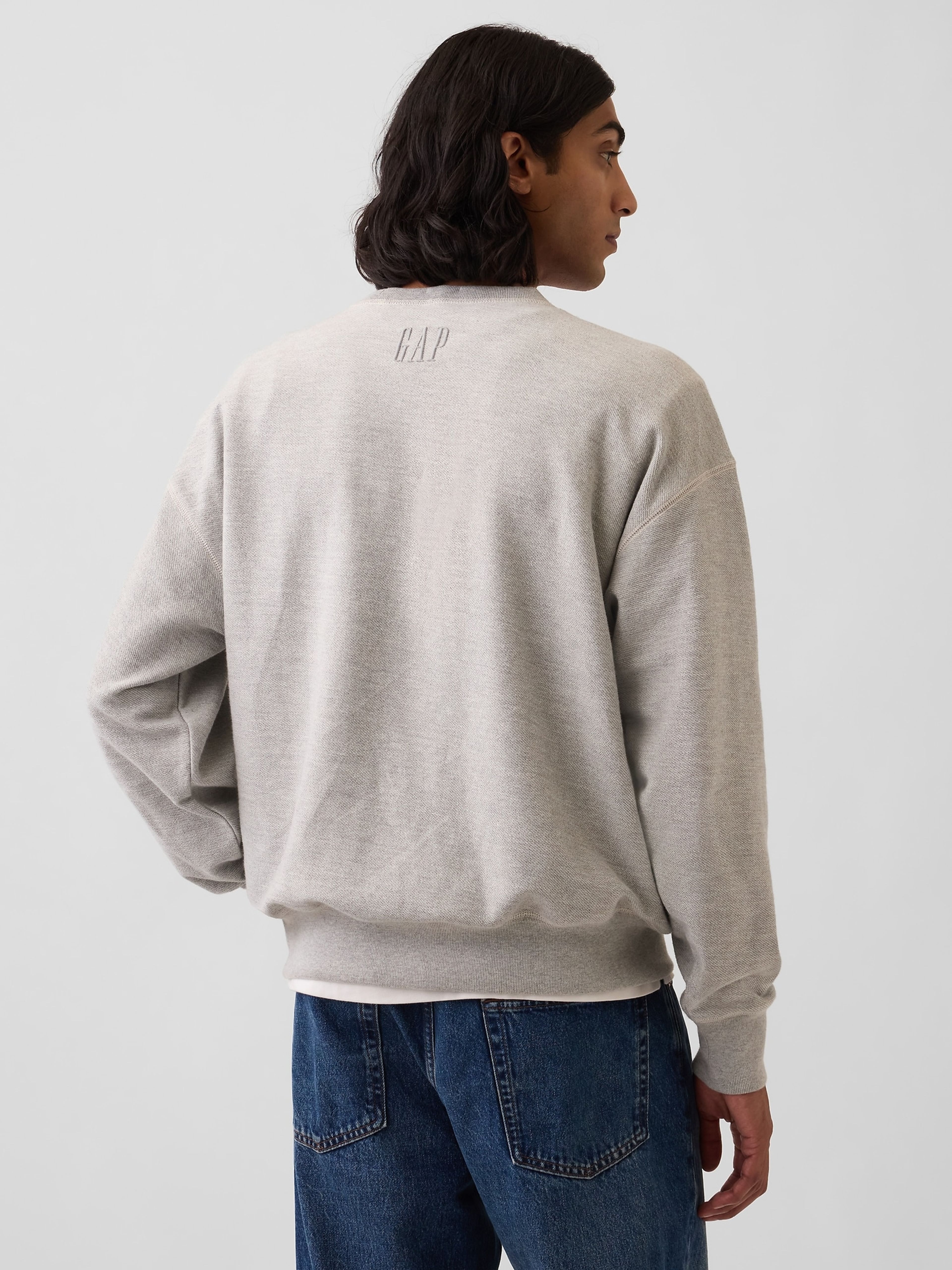 Oversize mikina s logem - 003