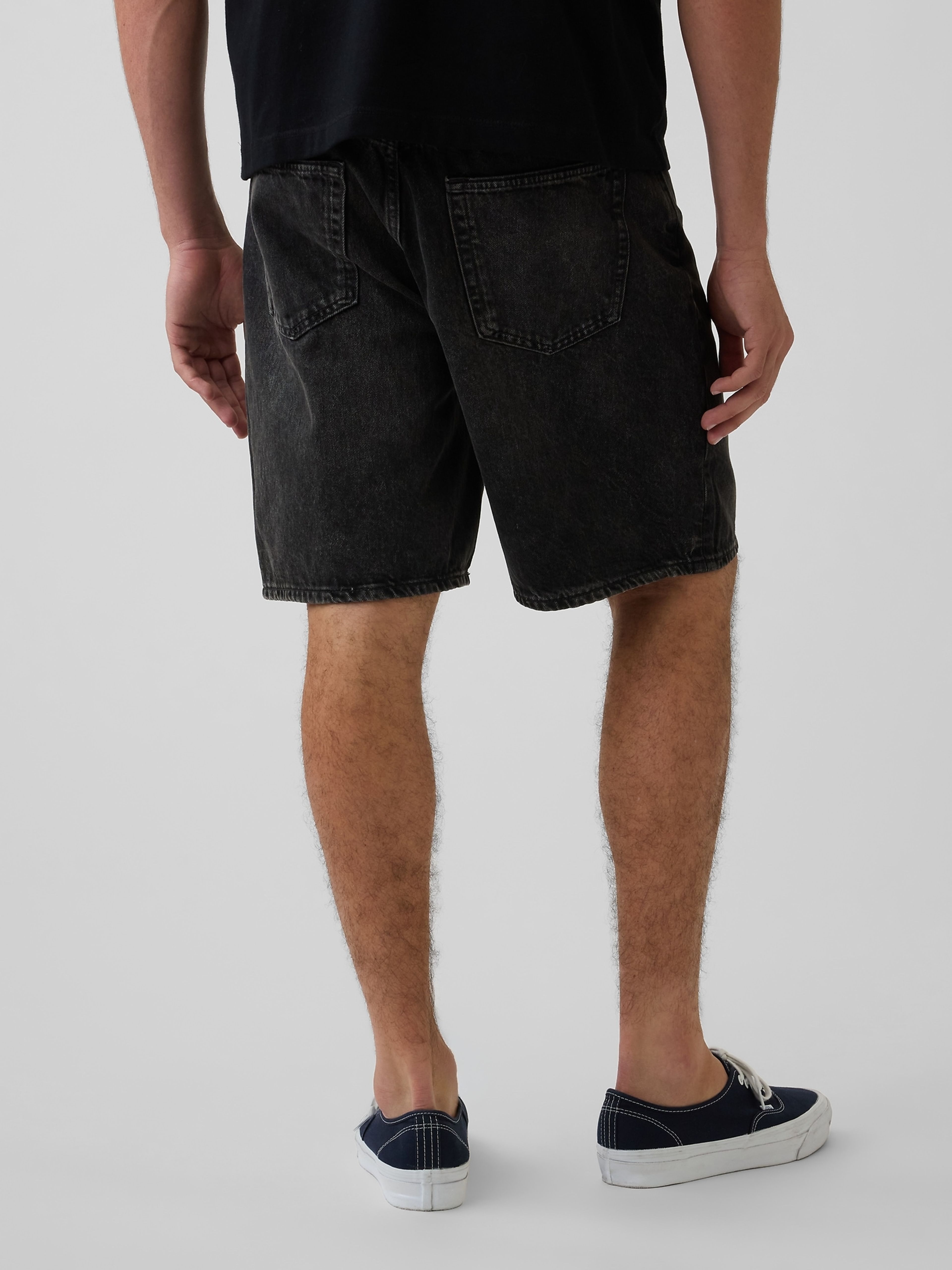 Shorts baggy in denim - 004