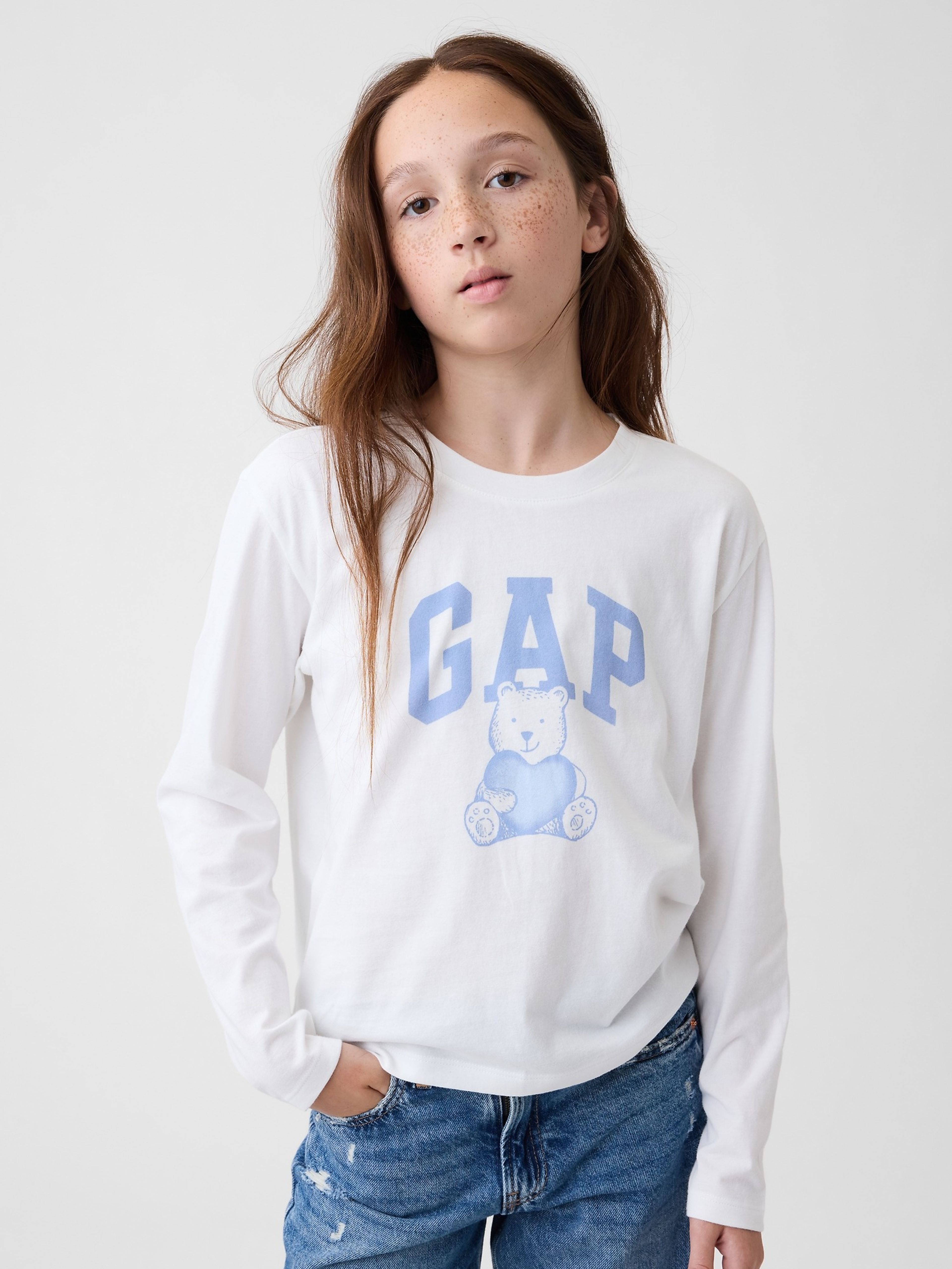 Dziecięcy T-shirt Brannan Bear z logo - 001