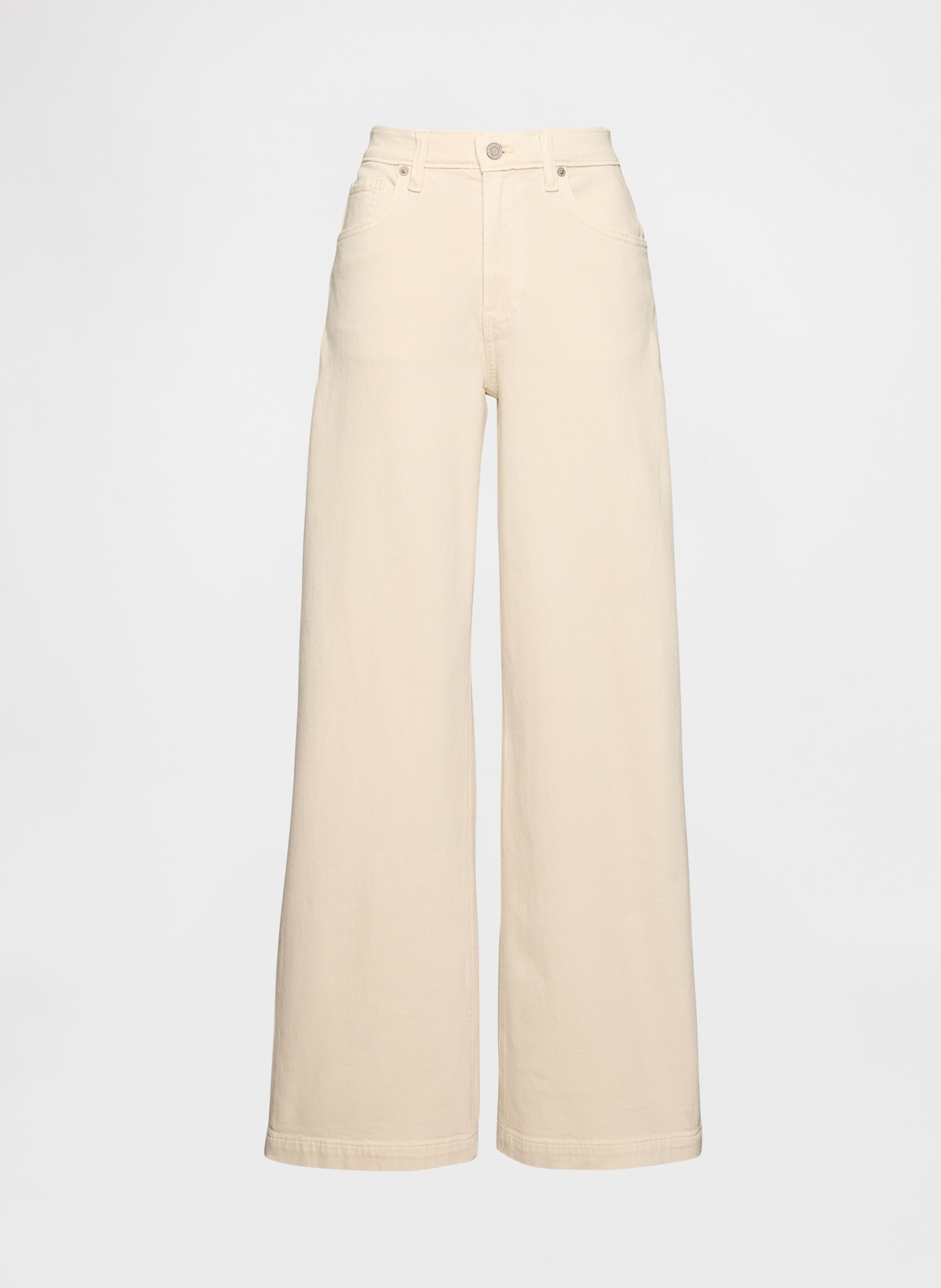 High Rise Stride Wide-Leg Jeans - 007