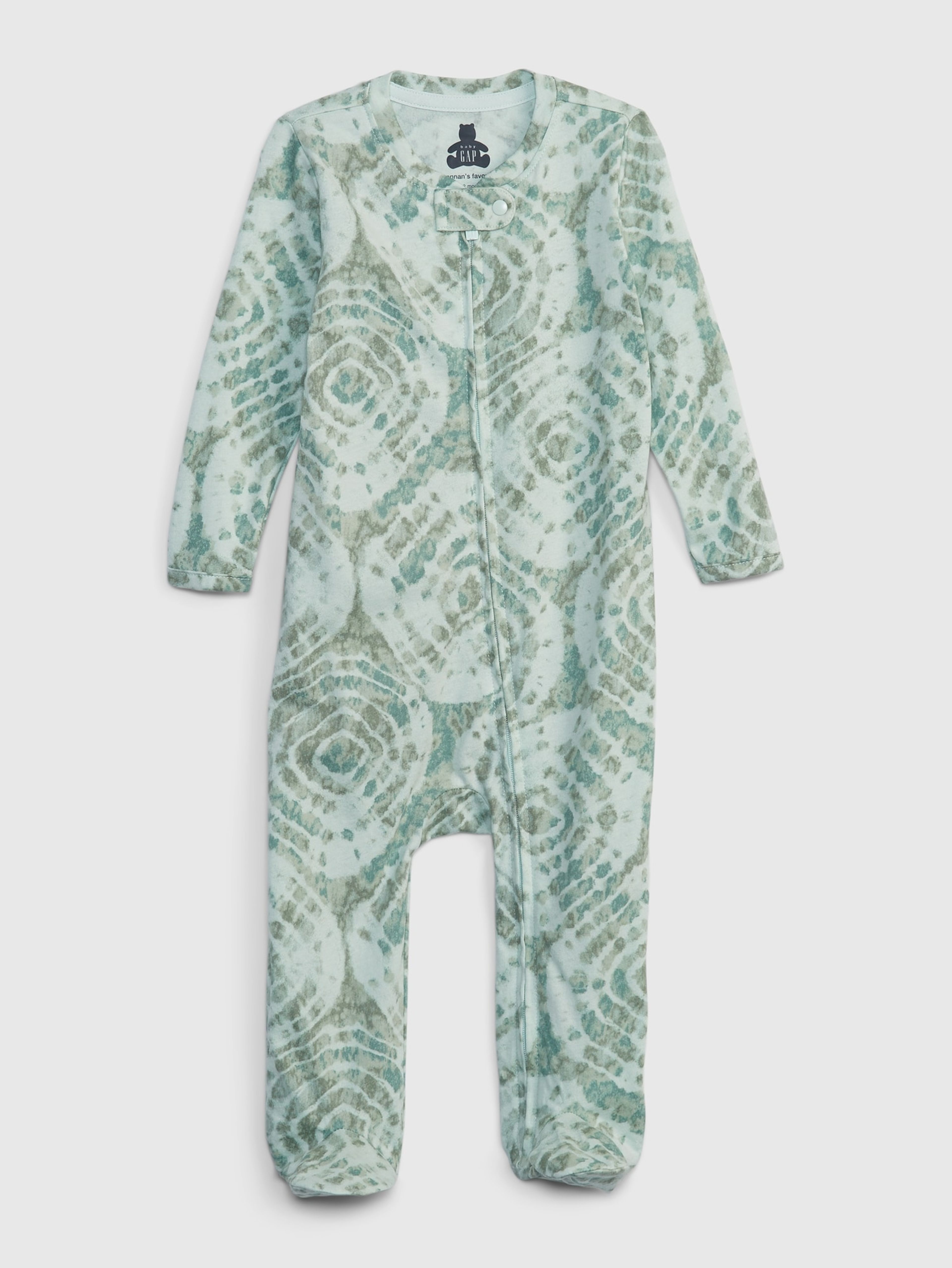 Baby Batik-Overall mit Reißverschluss