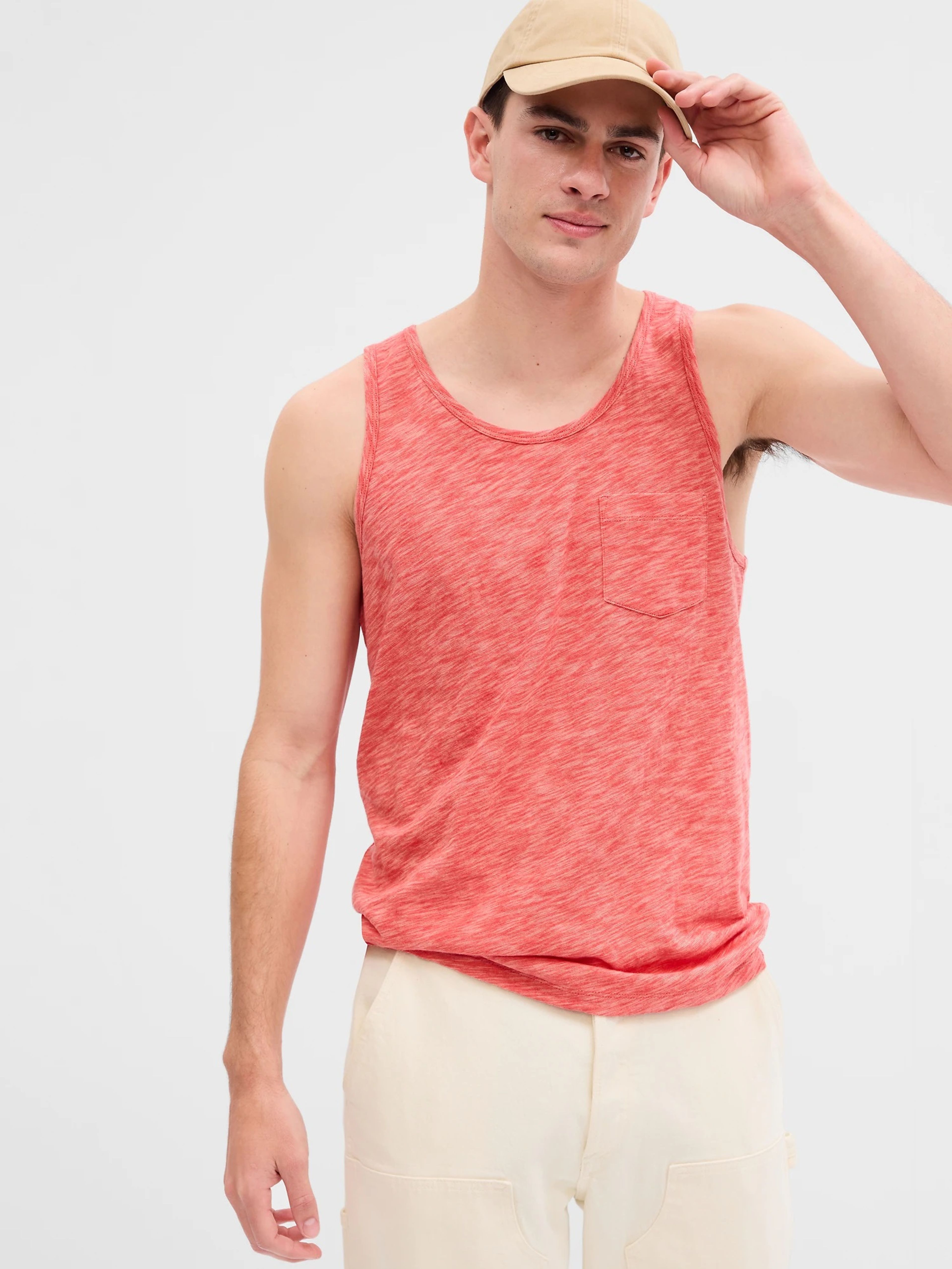 Tanktop mit Tasche