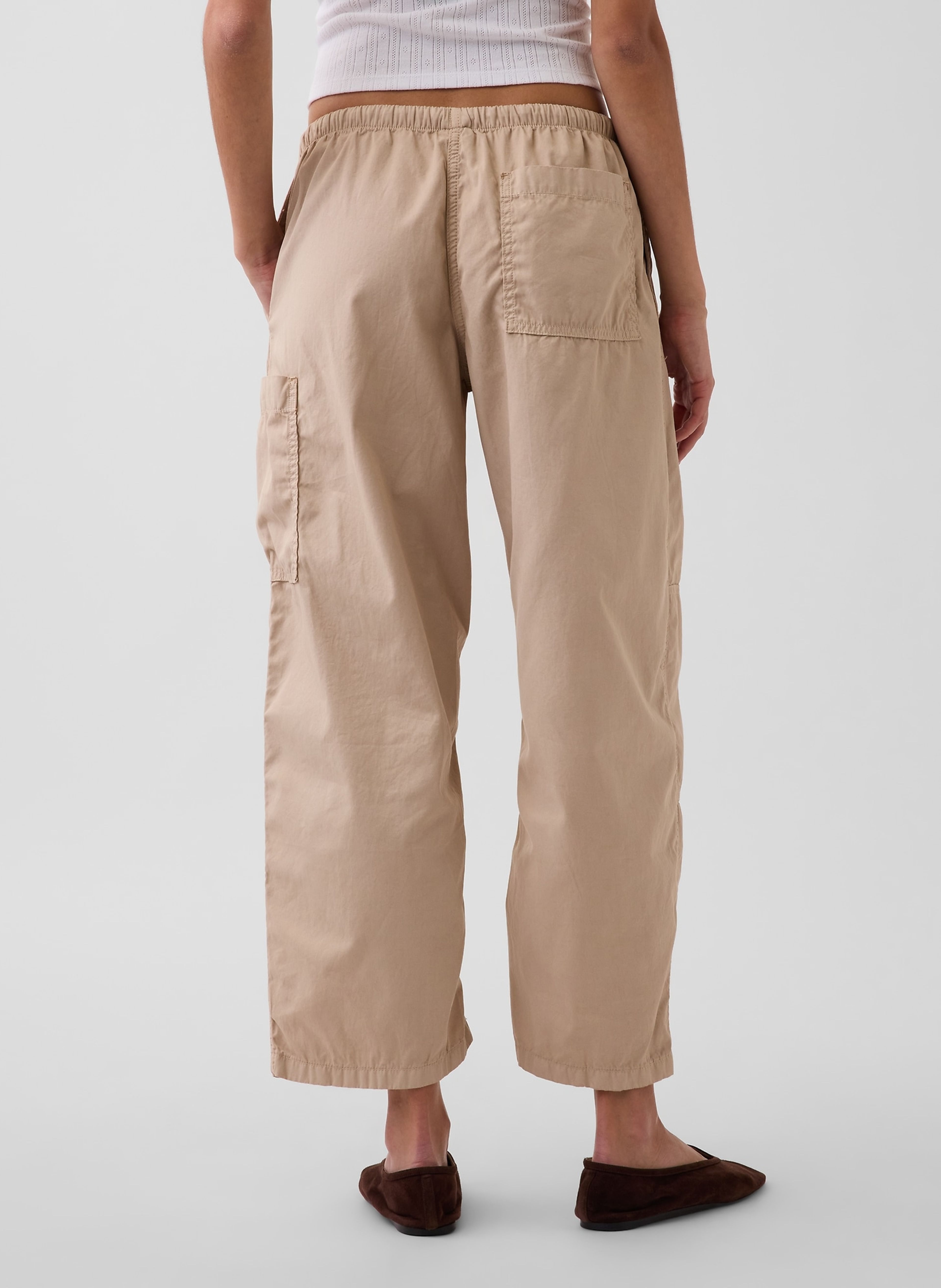 Nohavice Mid Rise Twill Barrel - 004