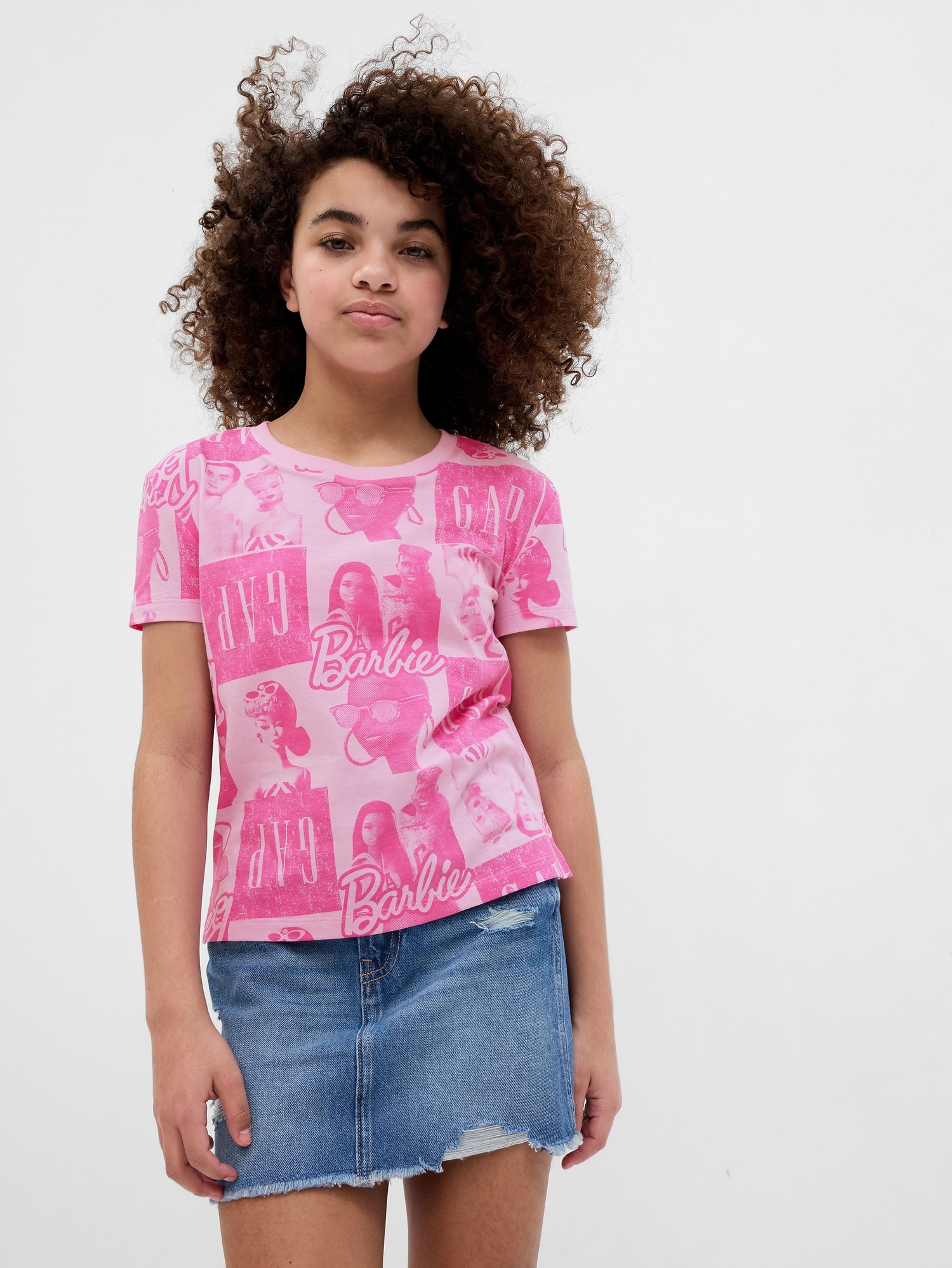 Kinder-T-Shirt Gap × Barbie™