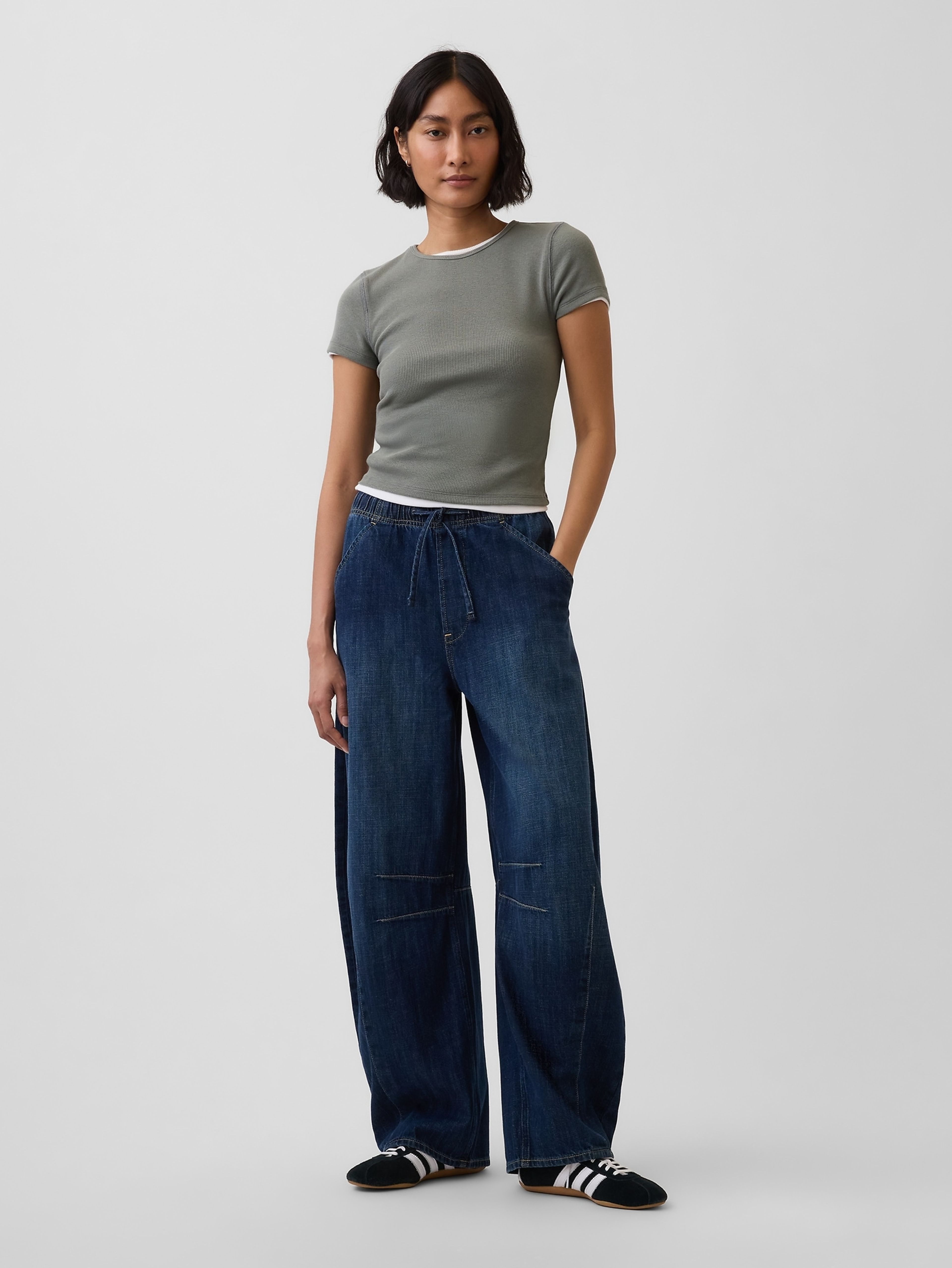 Jeans Mid Rise Easy Horseshoe