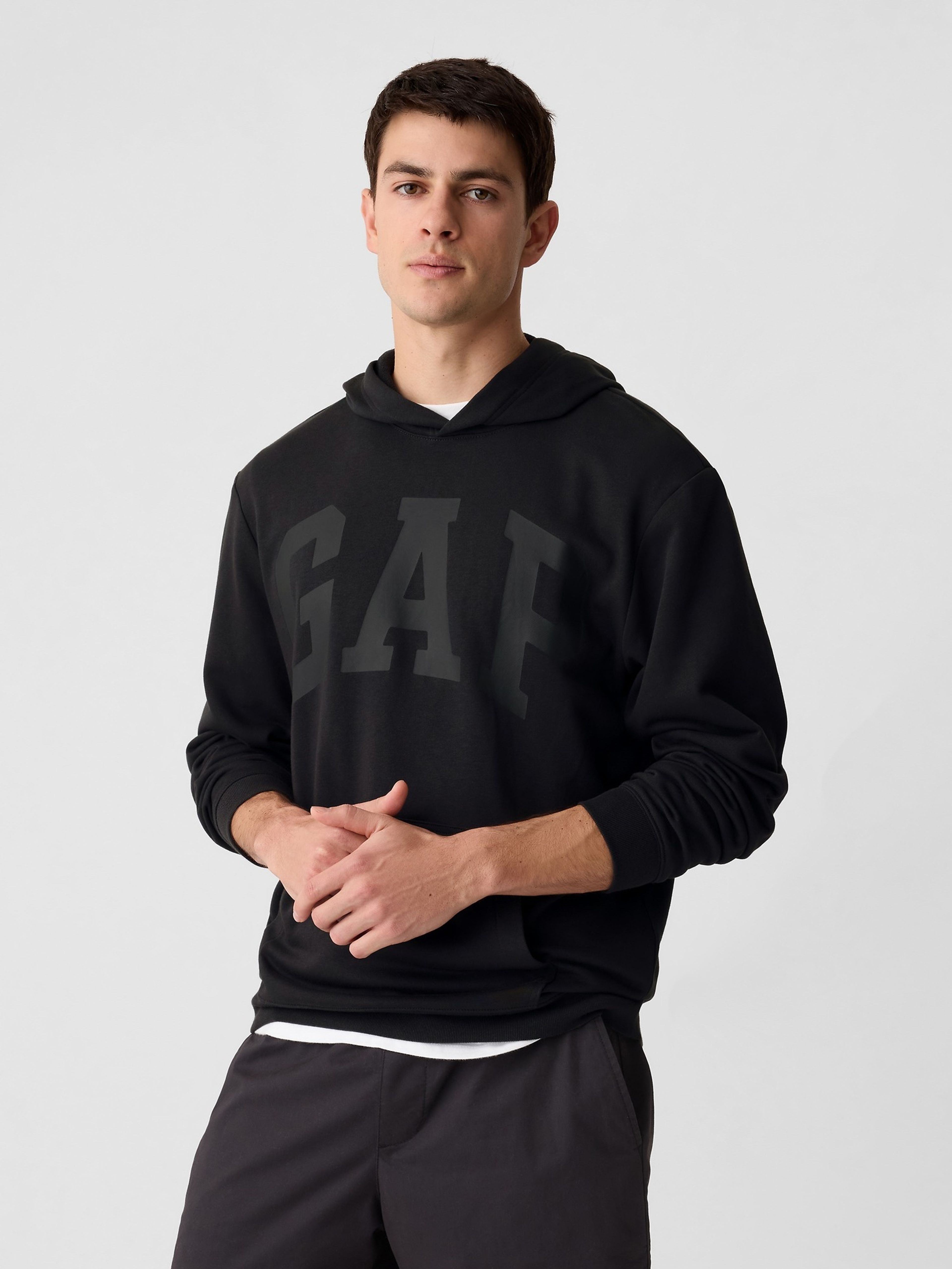 Sweatshirt mit Logo und Kapuze