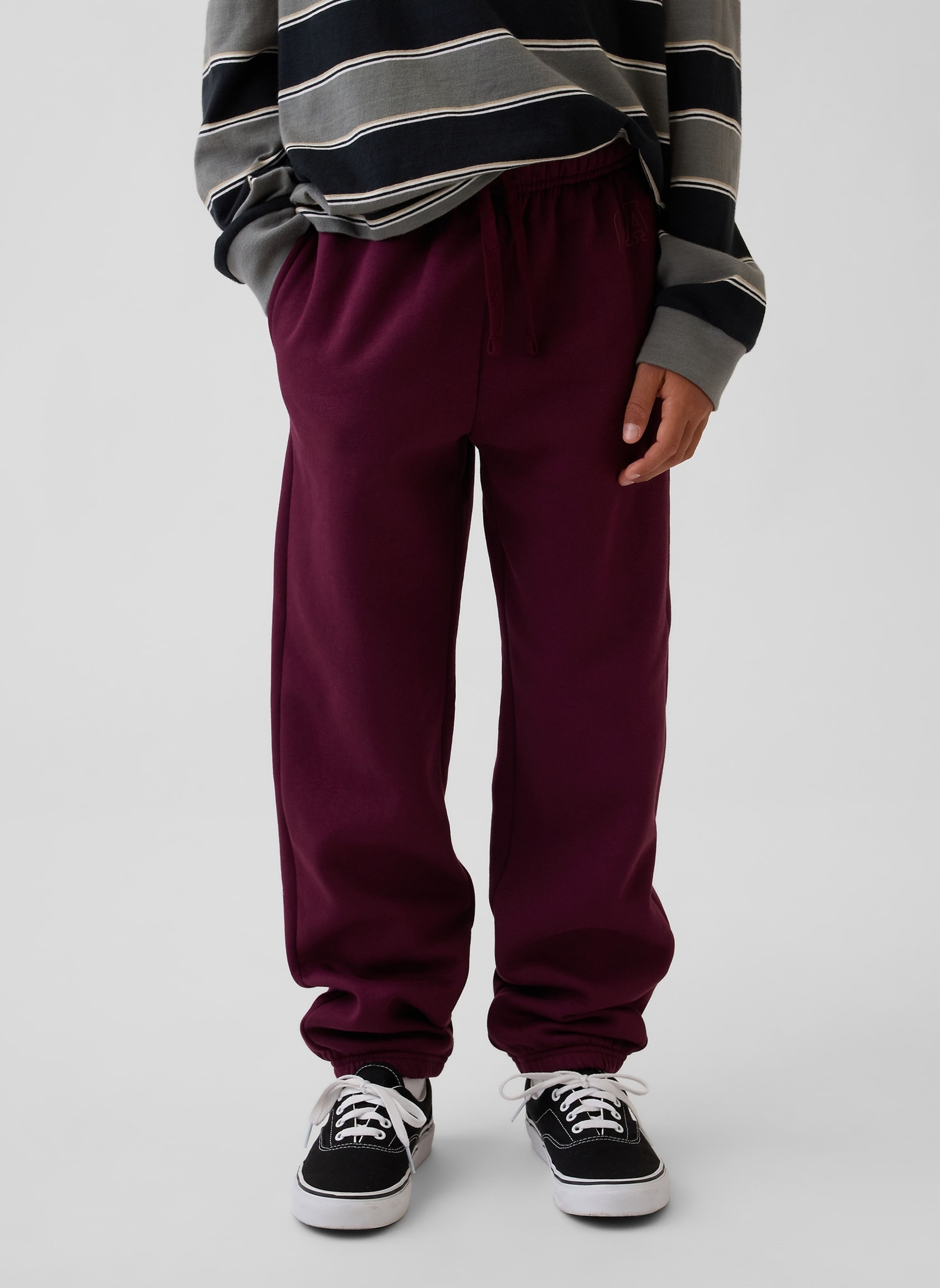 Pantaloni de trening pentru copii cu logo - 002