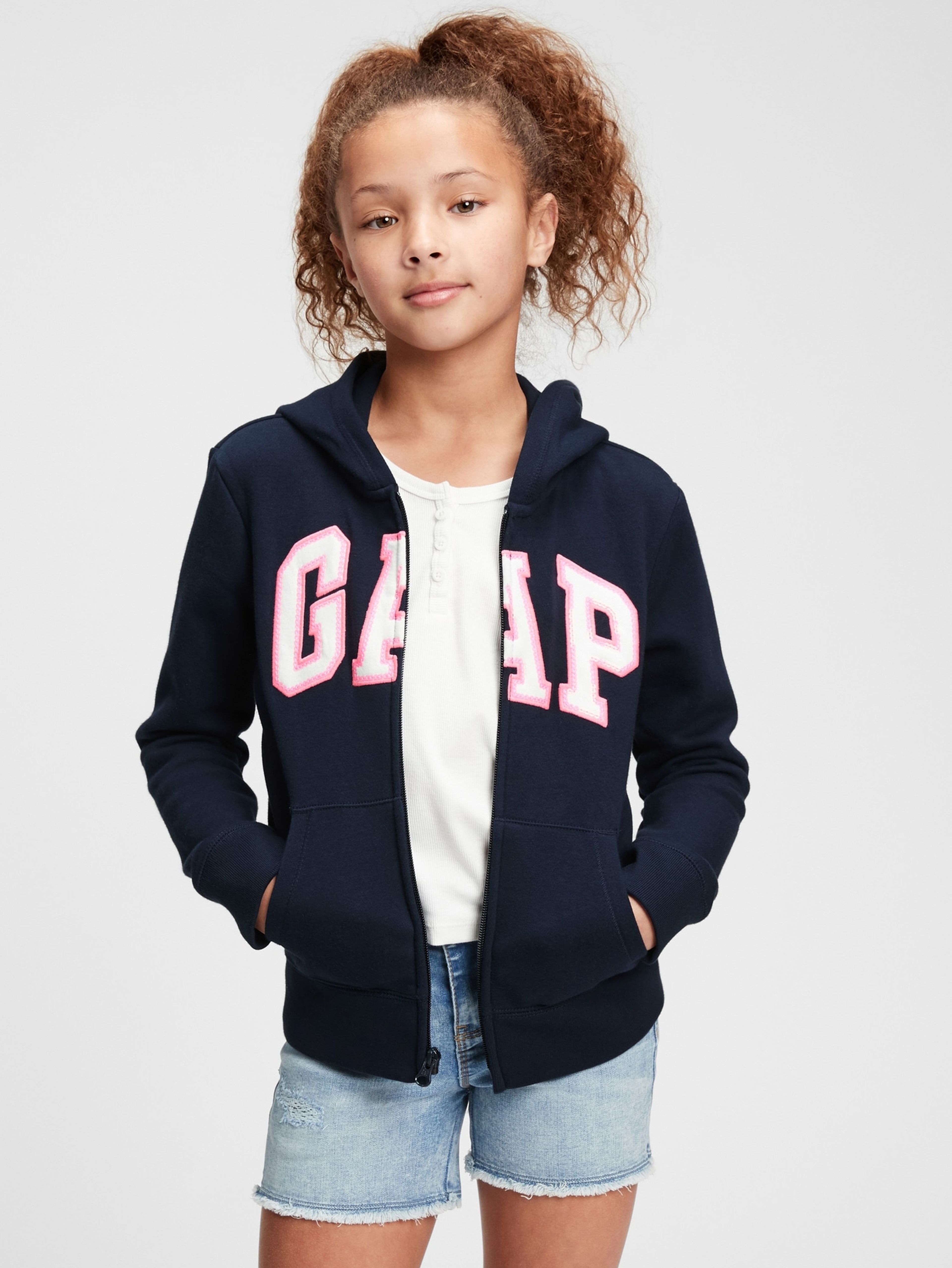 KinderSweatjacke mit Logo