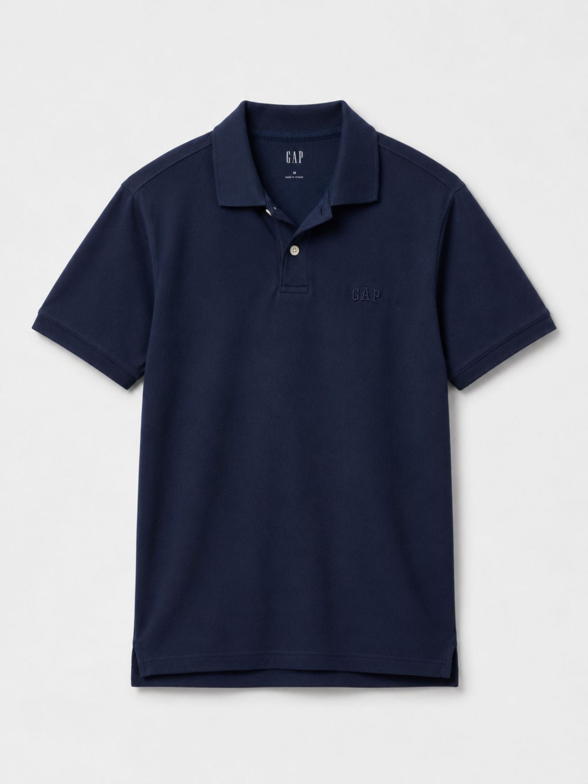Tricou polo piqué cu logo - 001