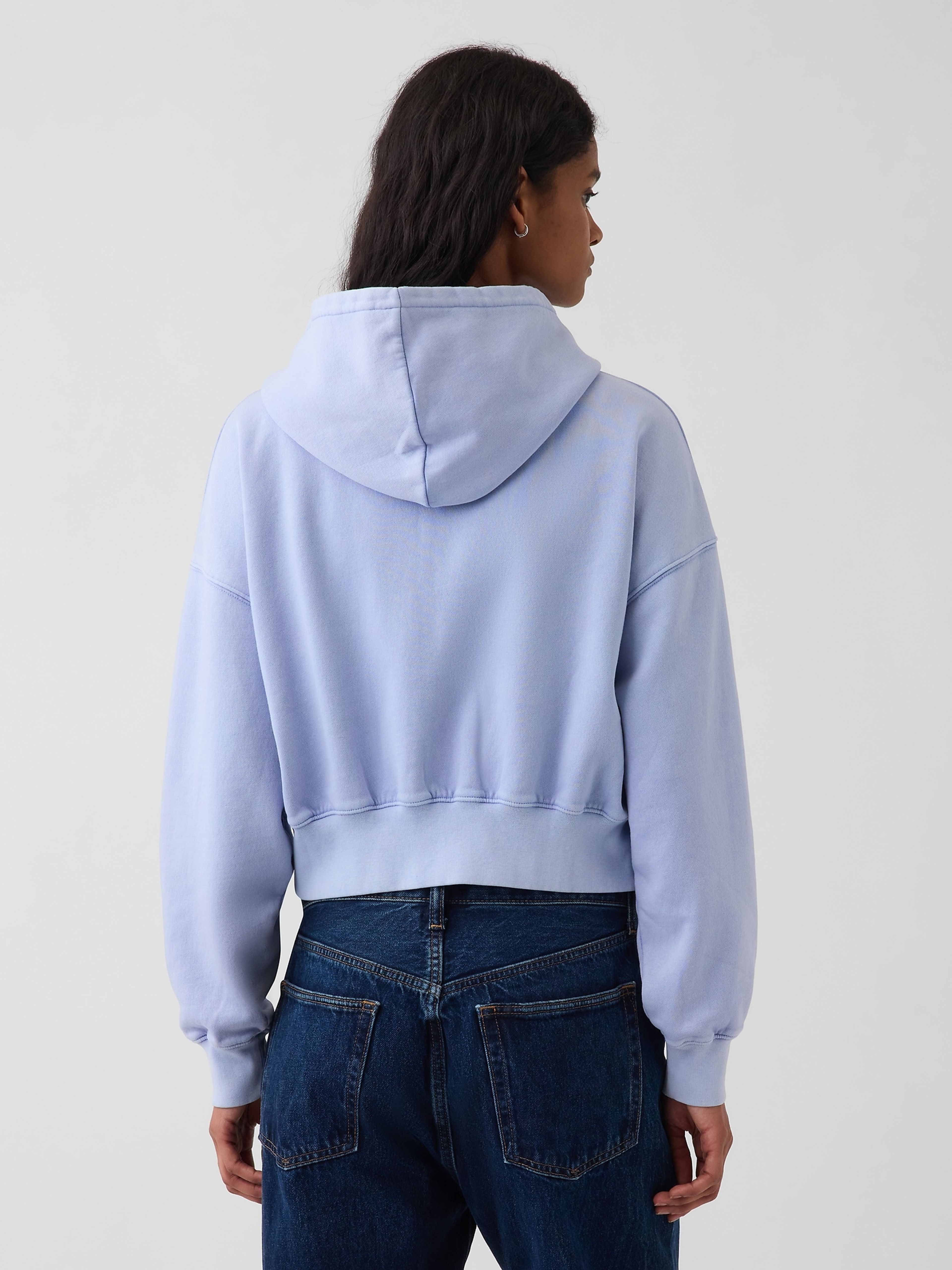 Oversize mikina VintageSoft s logom - 003