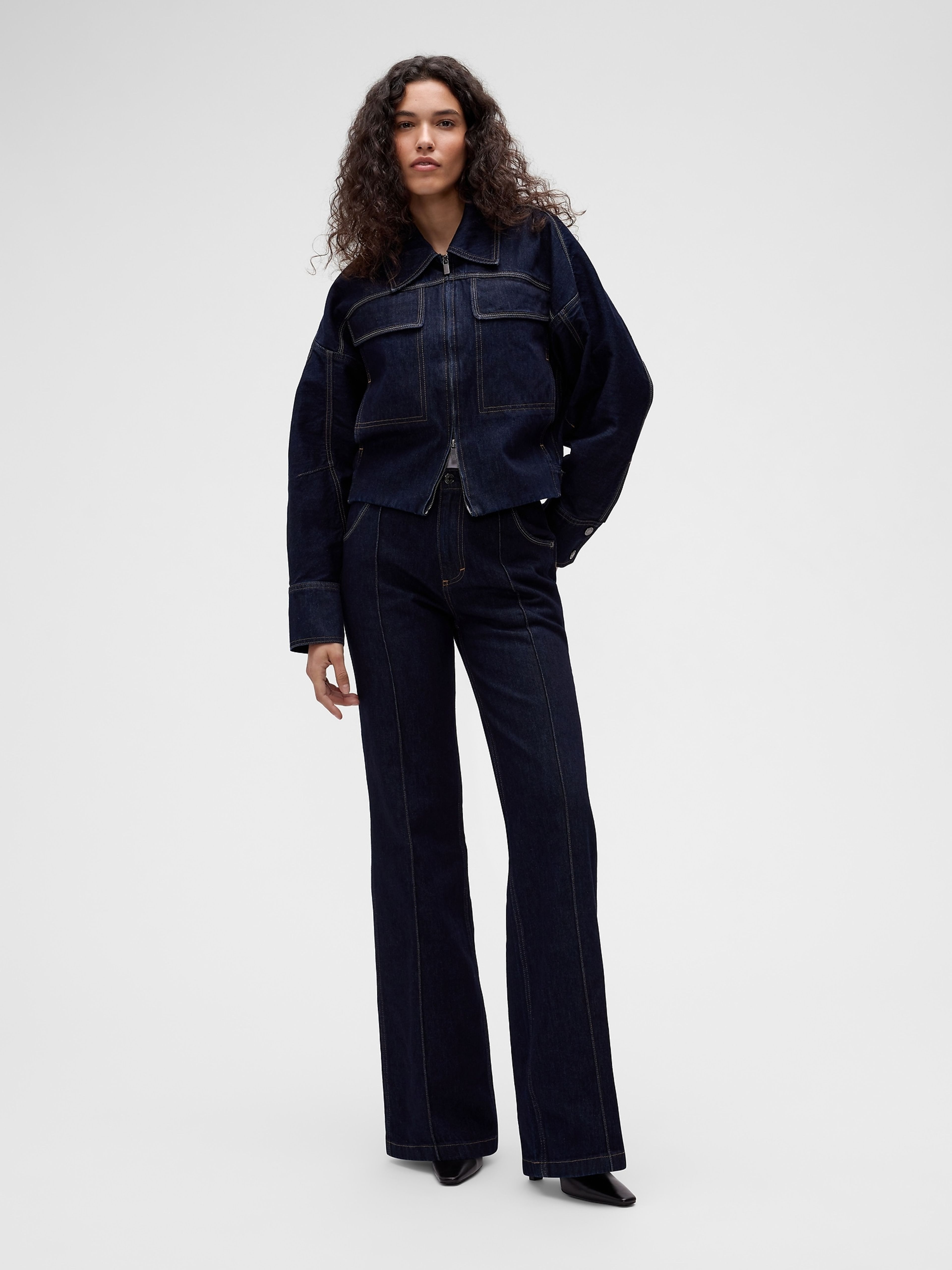 Džínová bunda GapStudio by Zac Posen - 003