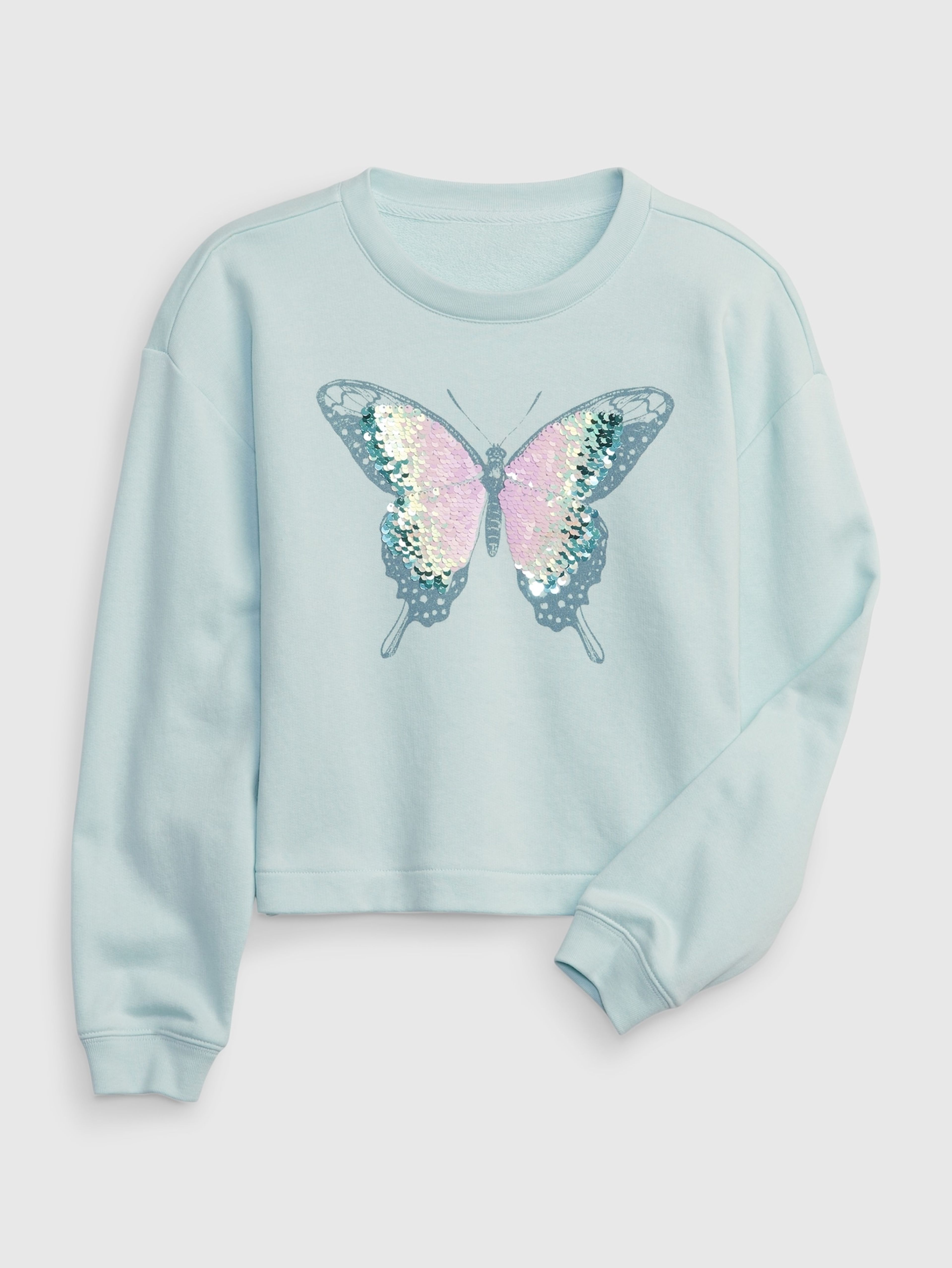 Kinder-Sweatshirt mit Pailletten