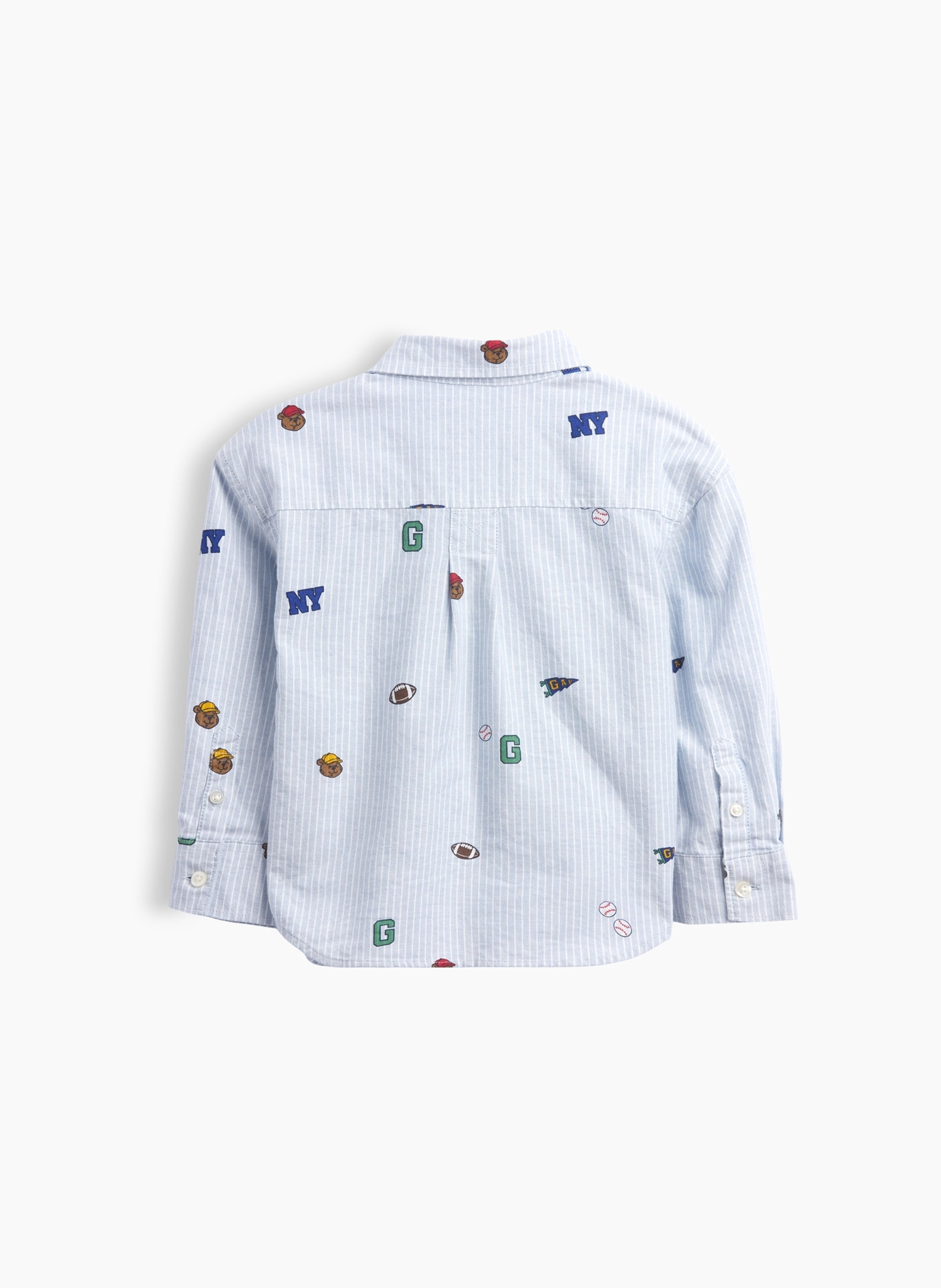 Baby Oversize Oxford-Hemd Big Shirt Brannan Bear - 003