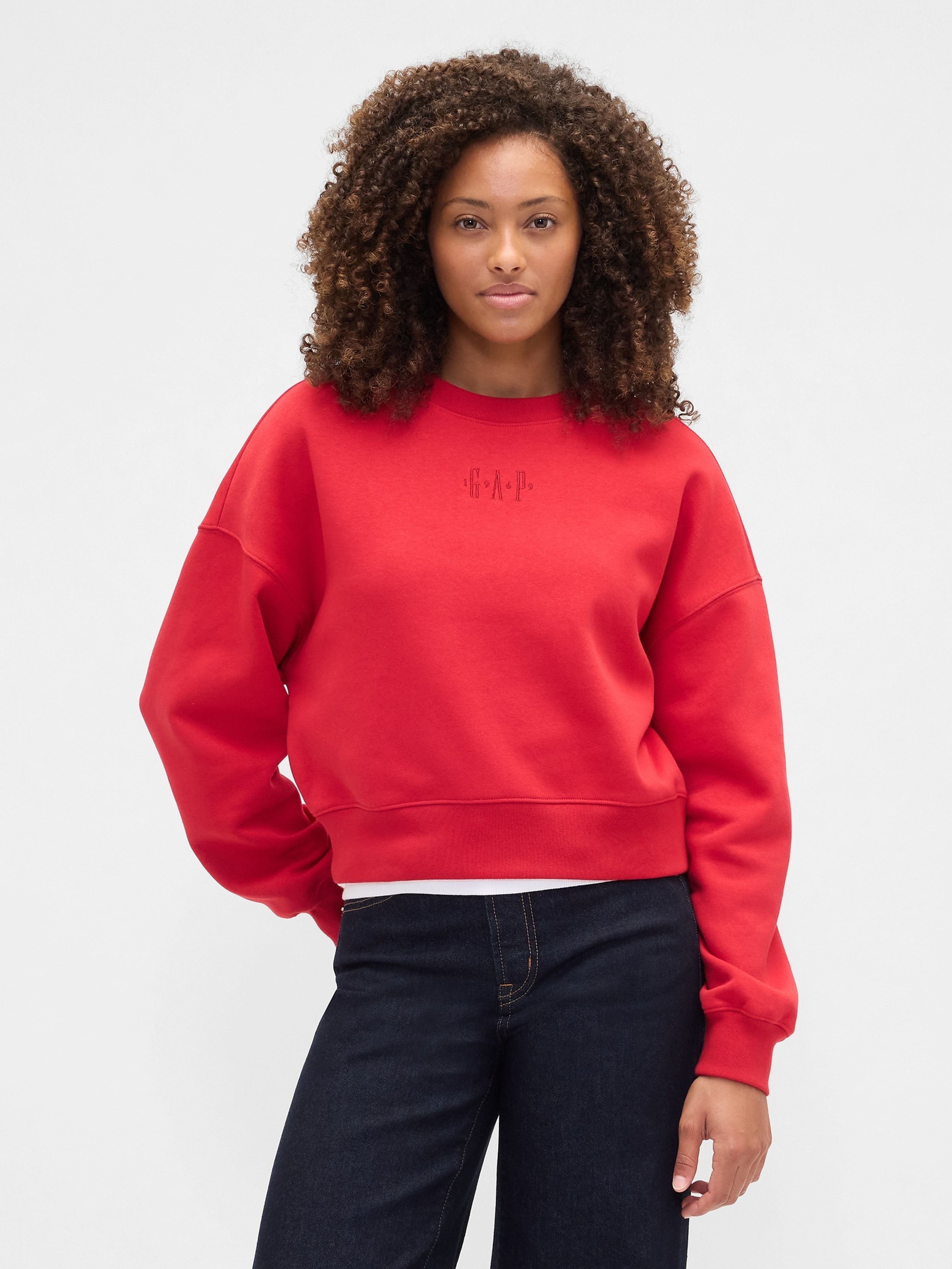 Crop-Sweatshirt Logo
