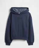Sudadera infantil con logo-Azul marino - 003