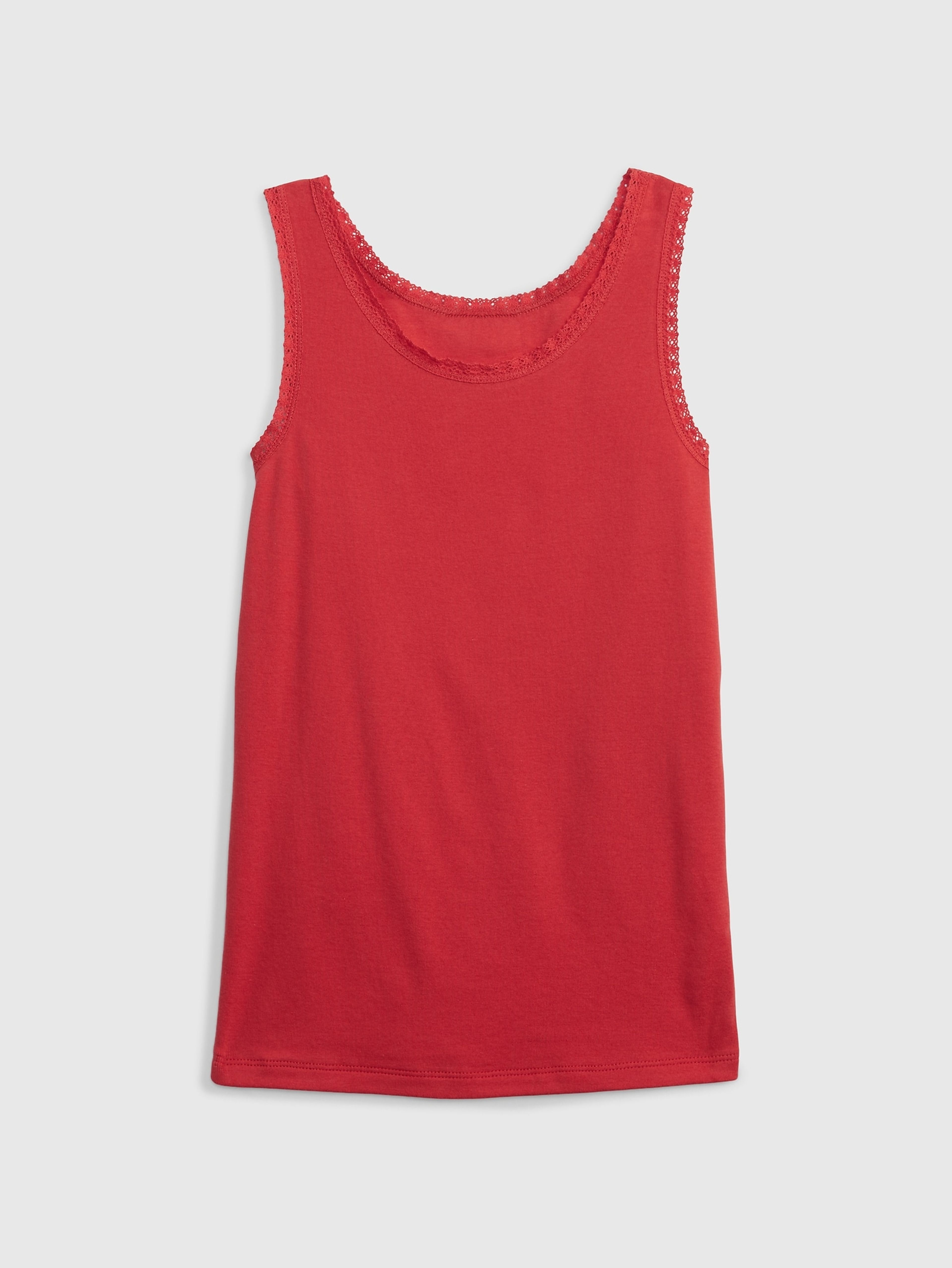 Kinder Tank-Top mit Spitze