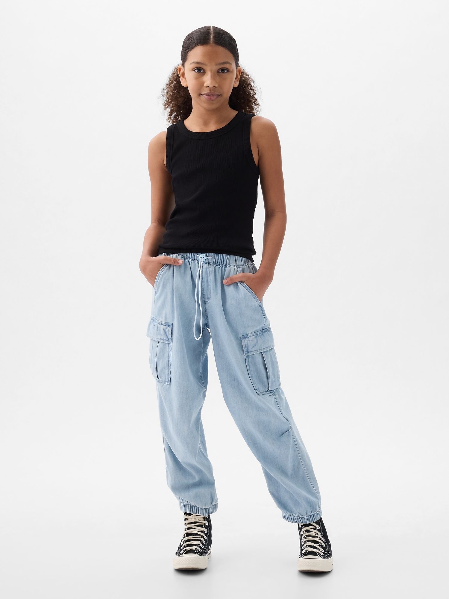 【SCENERITY】Agnal Cargo Balloon Jeans Agnal Cargo Balloon Jeans - SCENERITY